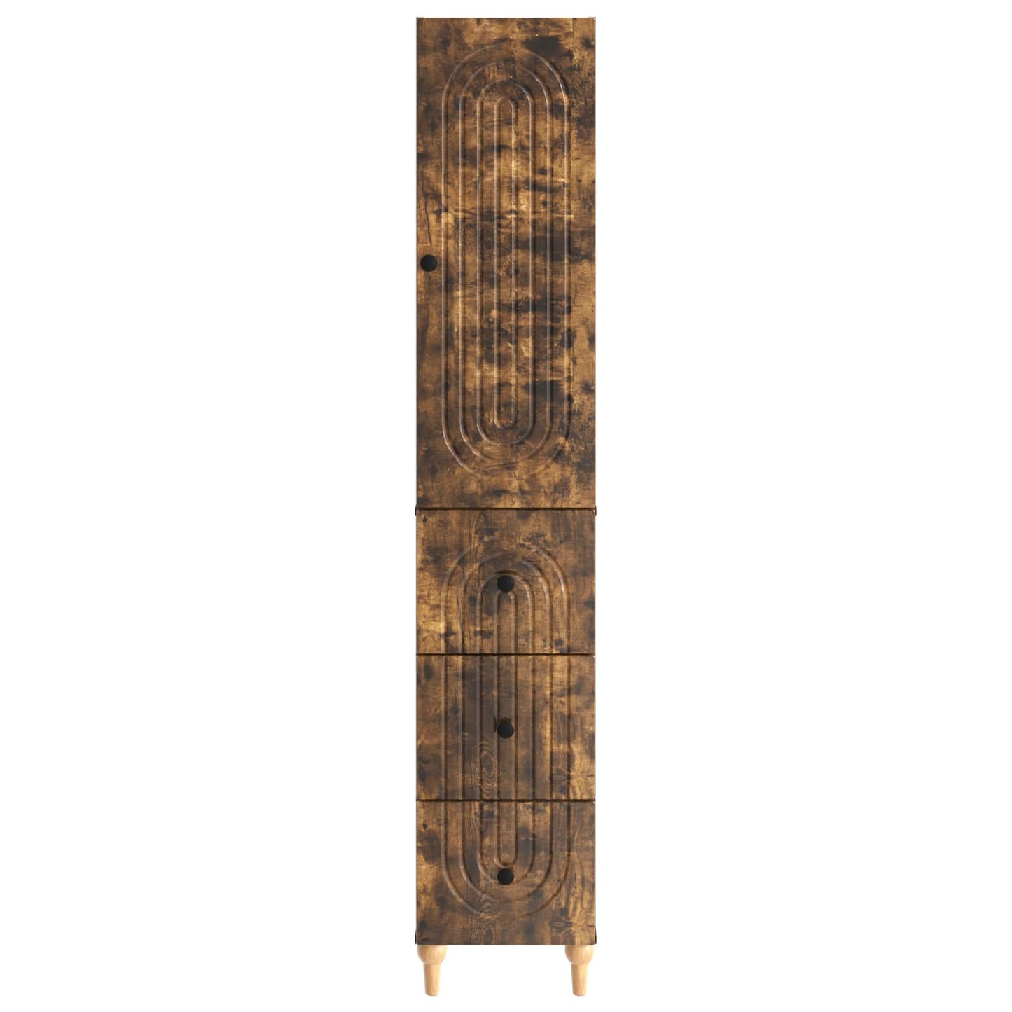 Cabinet Set 2 pcs 33 x 34.5 x 90 cm Engineered Wood