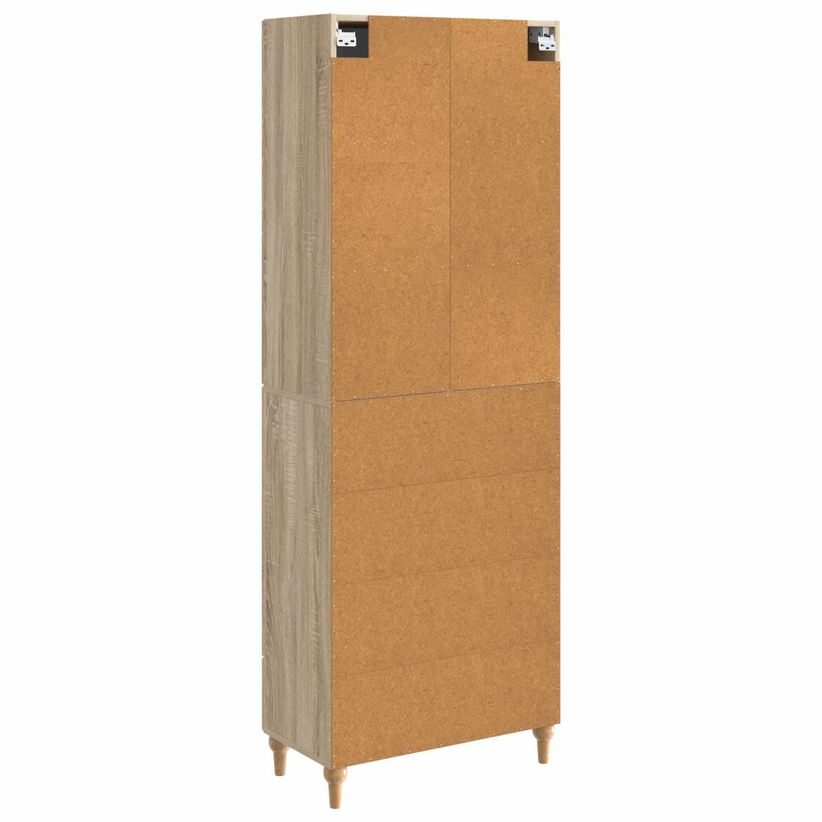 Cabinet Set 2 pcs Sonoma Oak Engineered Wood