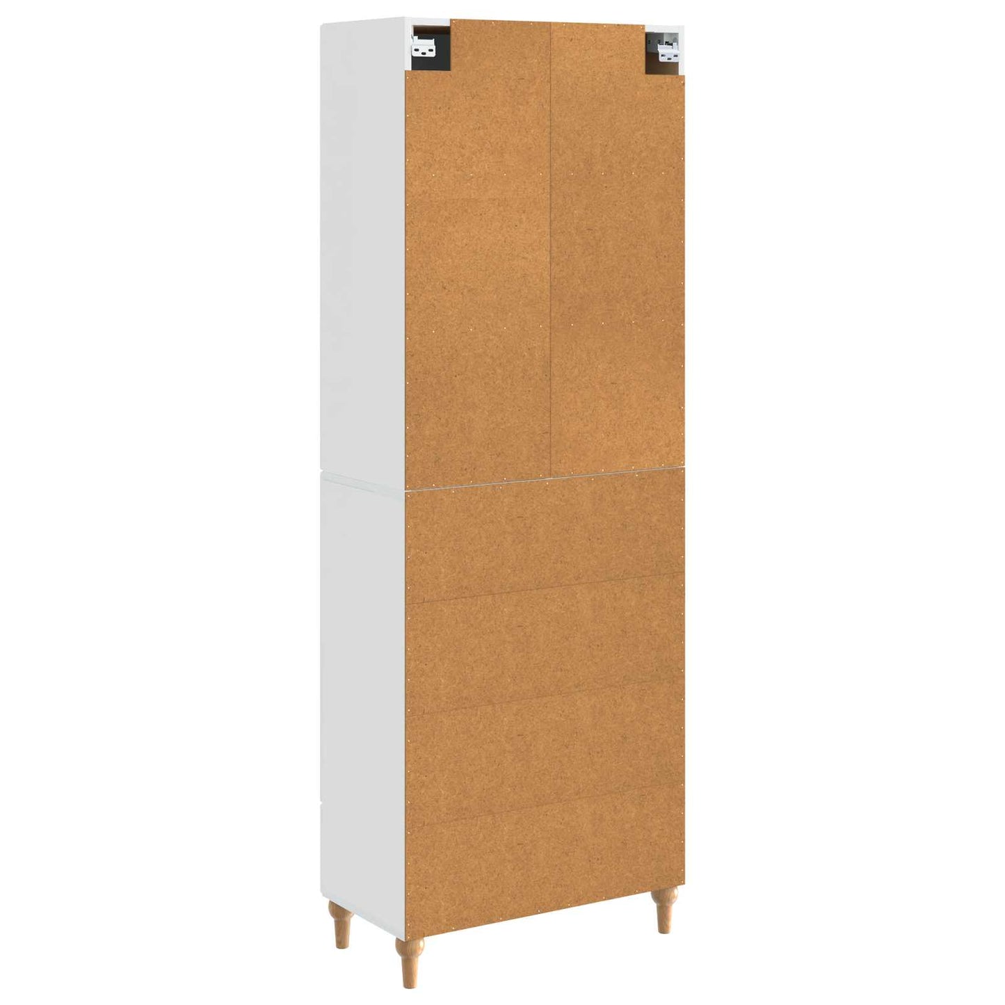 Cabinet Set 2 pcs 66 x 34.5 x 90 cm Engineered Wood