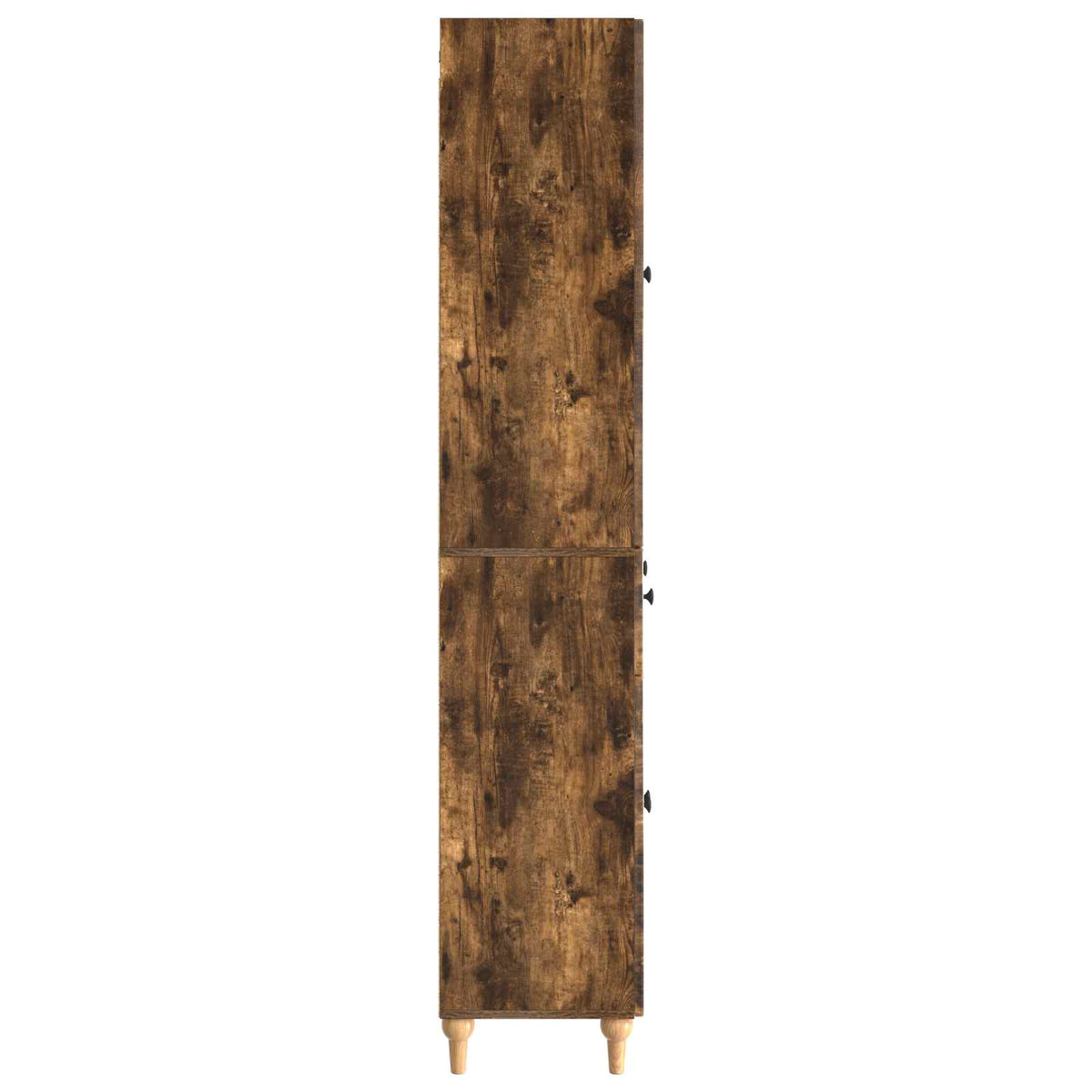Cabinet Set 2 pcs Smoked Oak Engineered Wood
