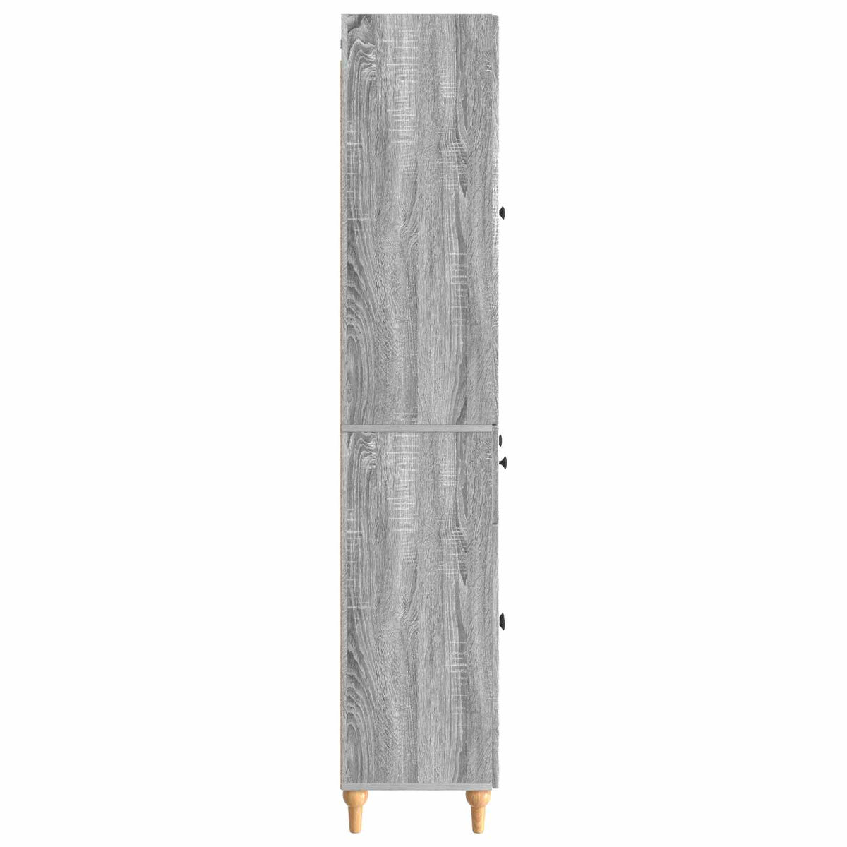 Cabinet Set 2 pcs Grey Sonoma Engineered Wood
