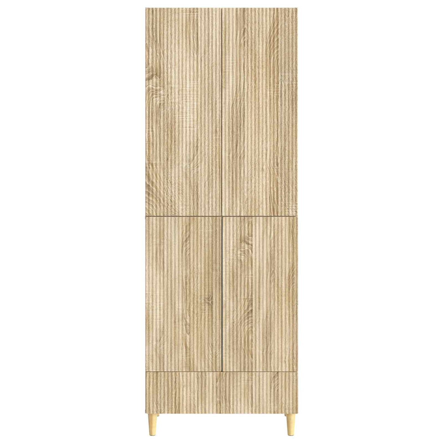 Cabinet Set 2 pcs Engineered Wood