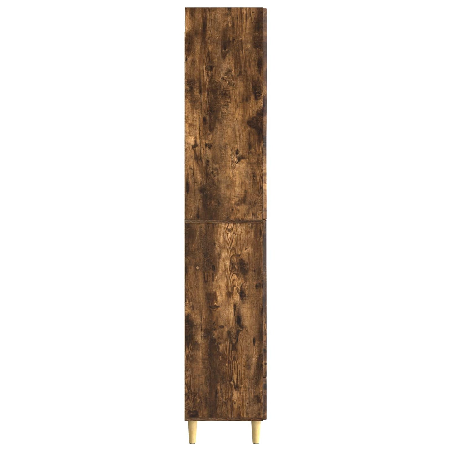 Cabinet Set 2 pcs Smoked Oak 66 x 34.5 x 95 cm Engineered Wood