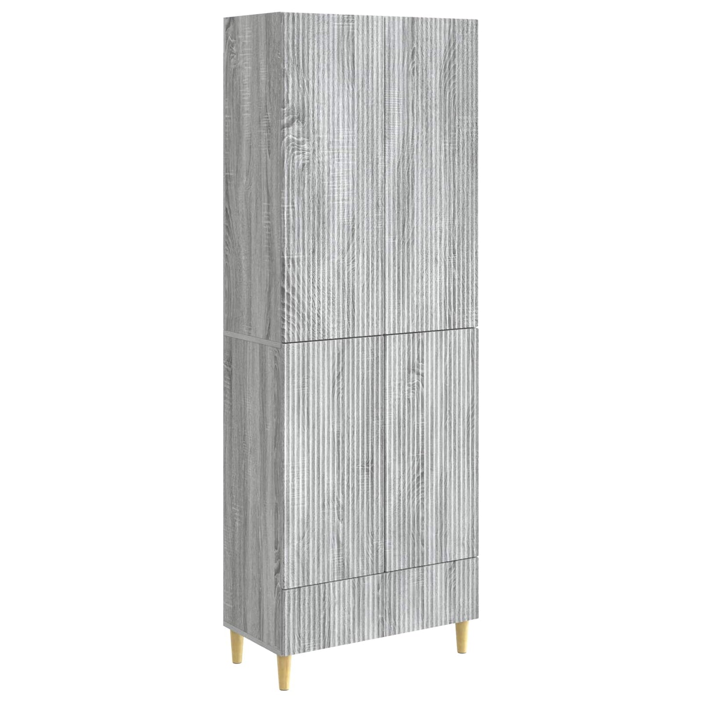 Cabinet Set 2 pcs Engineered Wood