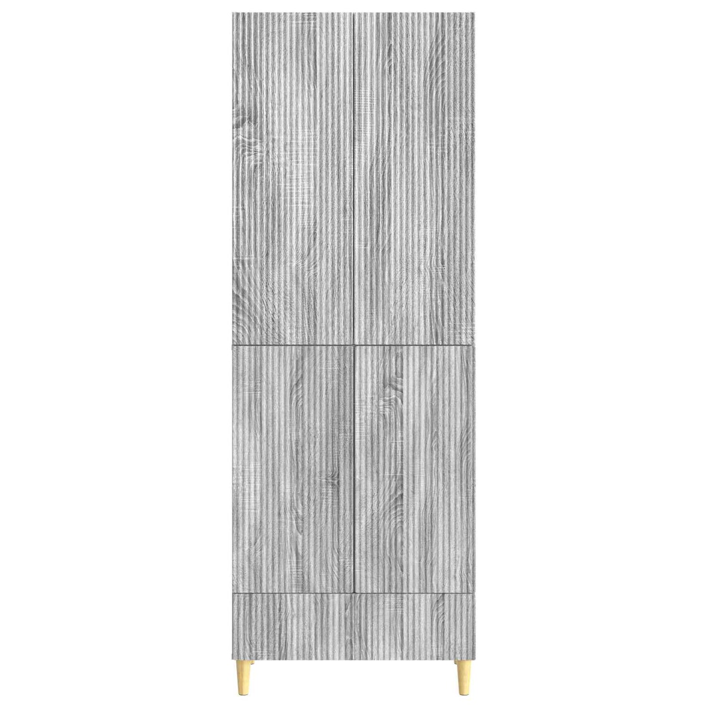 Cabinet Set 2 pcs Engineered Wood