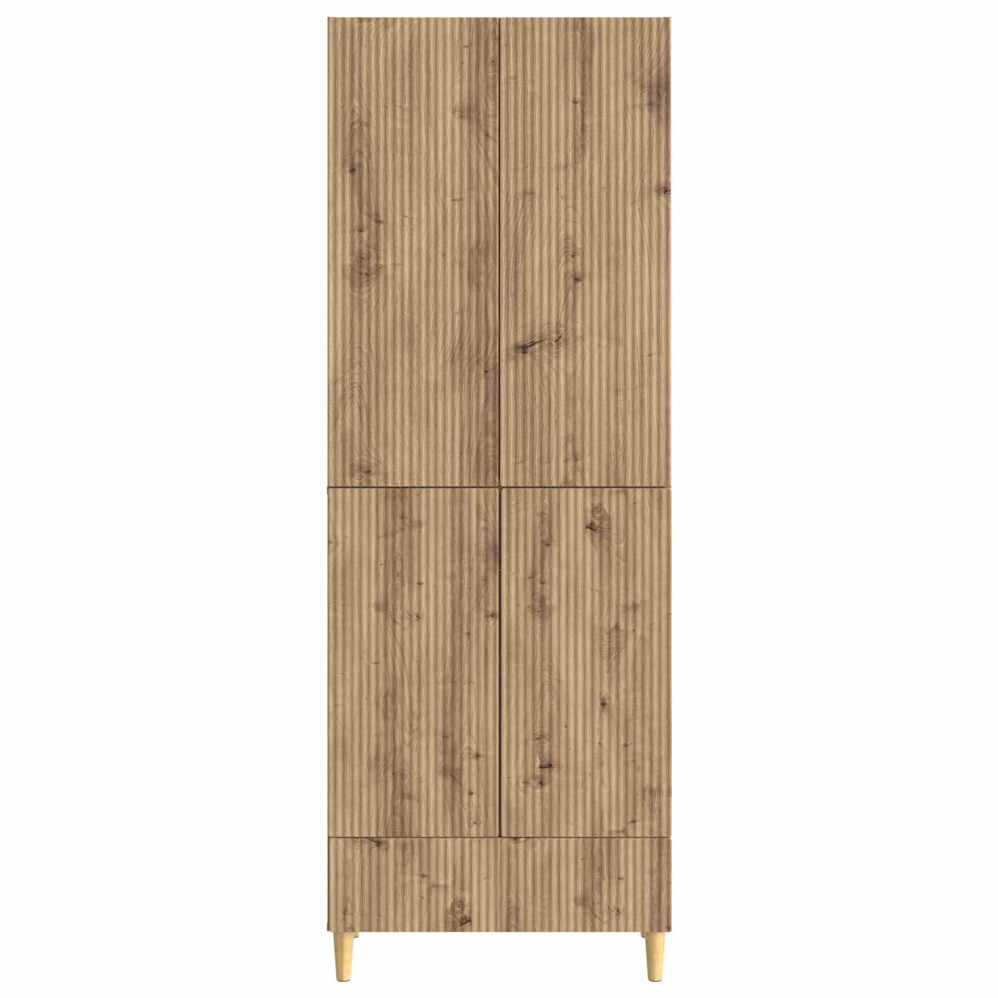 Cabinet Set 2 pcs Artisan Oak 66 x 34.5 x 95 cm Engineered Wood