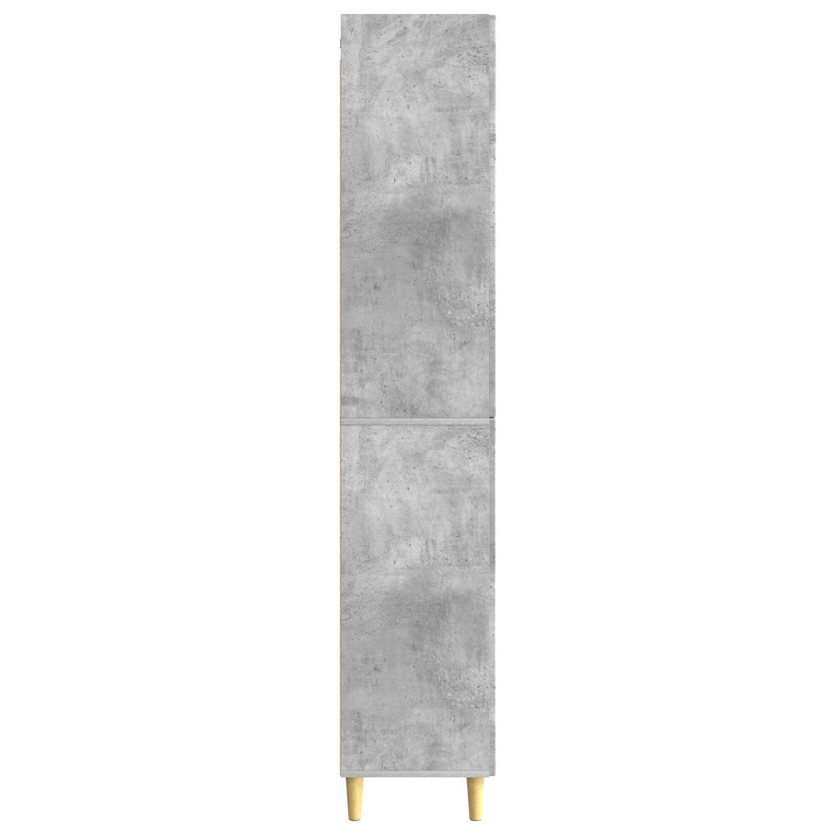 Cabinet Set 2 pcs Concrete Grey Engineered Wood