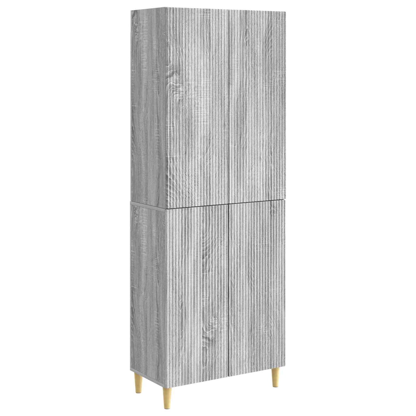 Cabinet Set 2 pcs 66 x 34.5 x 90 cm Engineered Wood