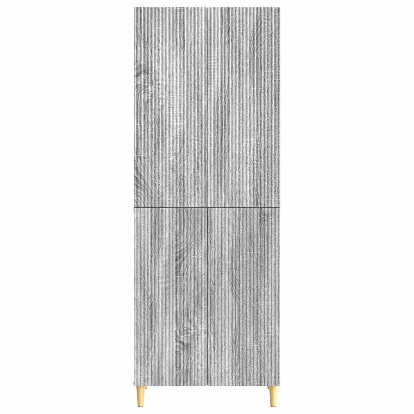 Cabinet Set 2 pcs 66 x 34.5 x 90 cm Engineered Wood
