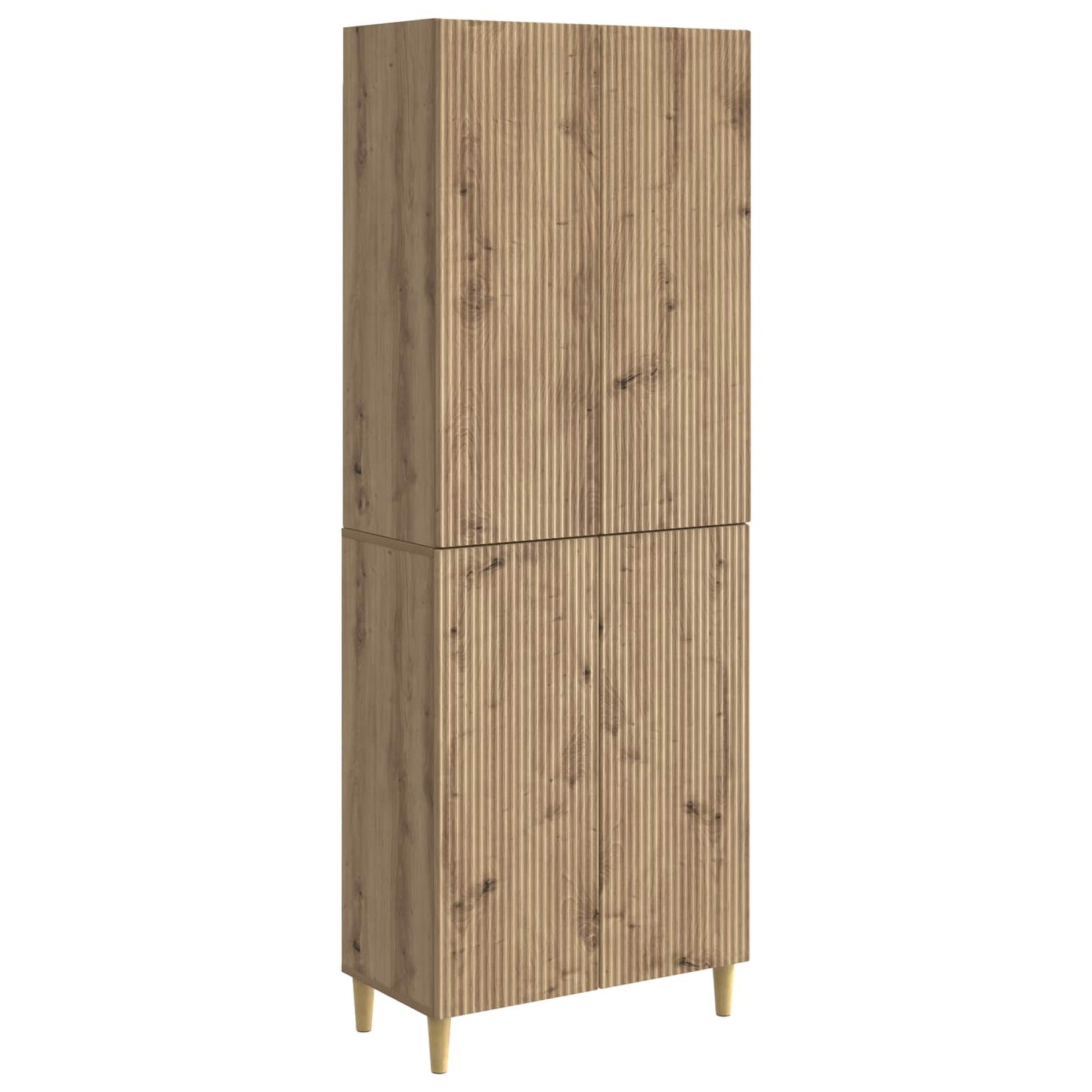 Cabinet Set 2 pcs Artisan Oak Engineered Wood