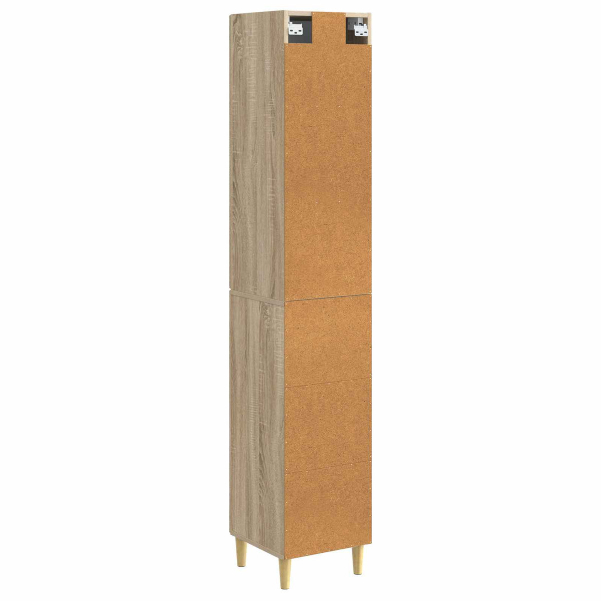 Cabinet Set 2 pcs Sonoma Oak Engineered Wood