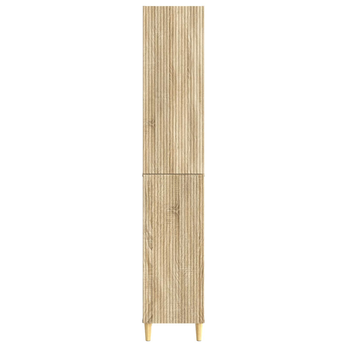 Cabinet Set 2 pcs Sonoma Oak Engineered Wood