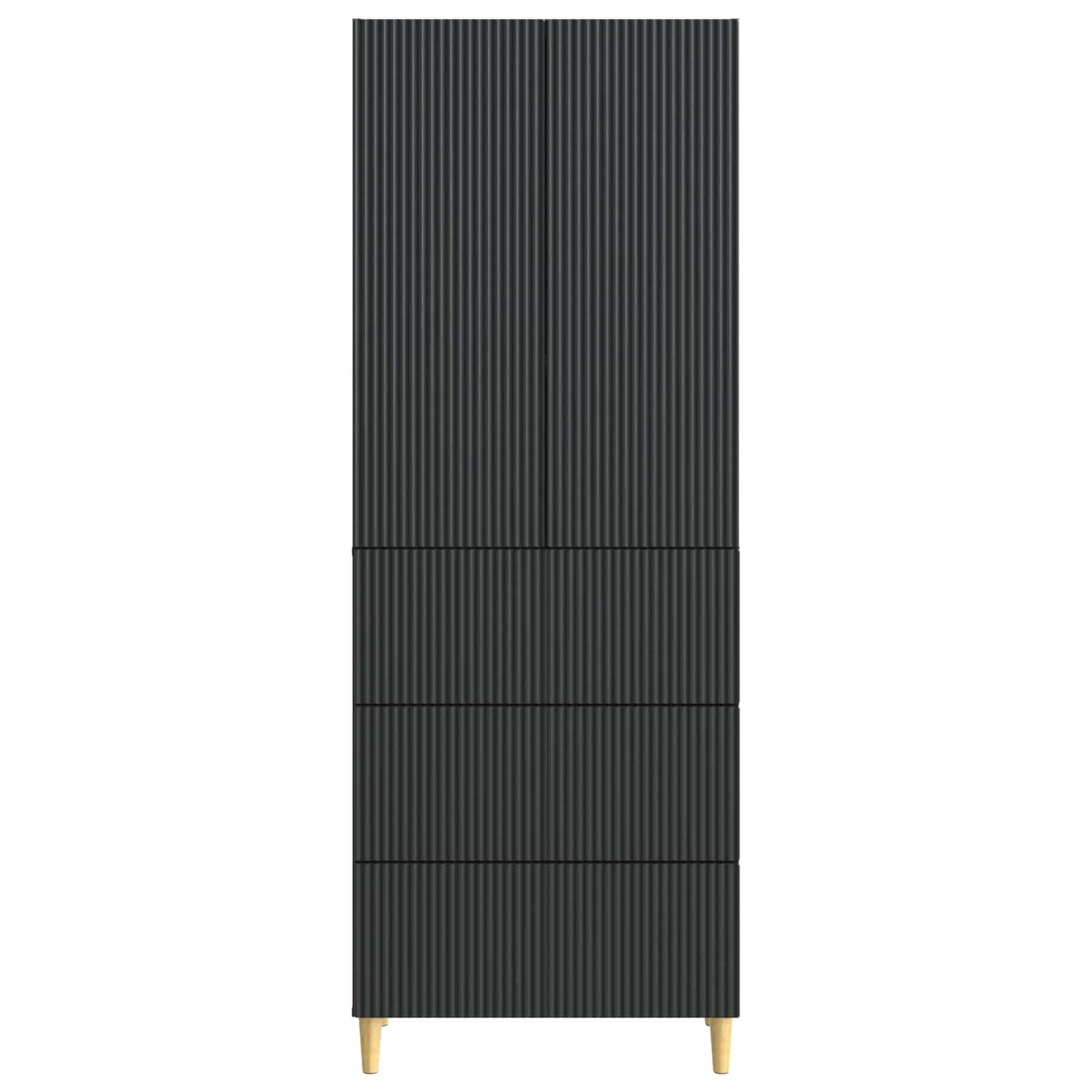 Cabinet Set 2 pcs 66 x 34.5 x 90 cm Engineered Wood