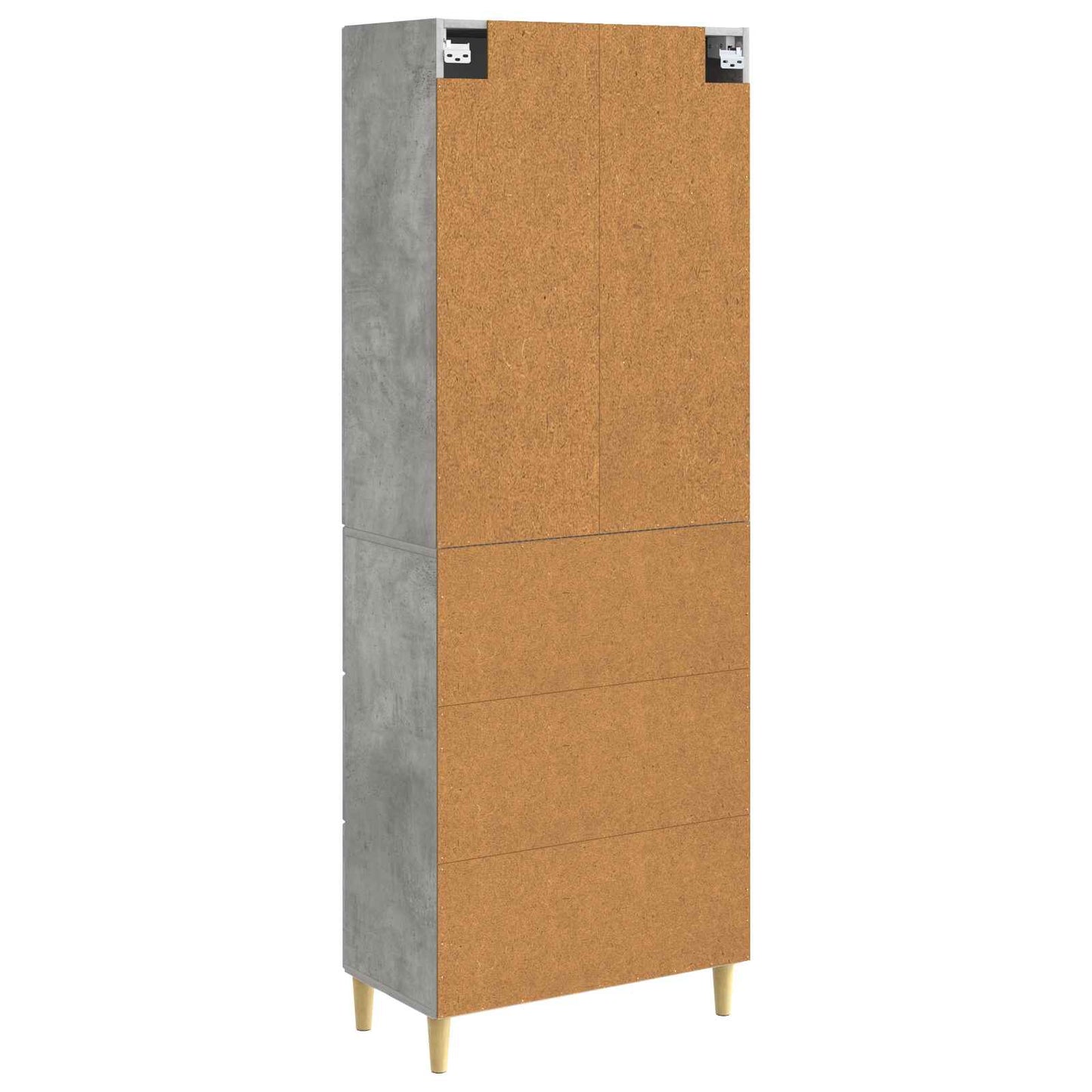 Cabinet Set 2 pcs Engineered Wood