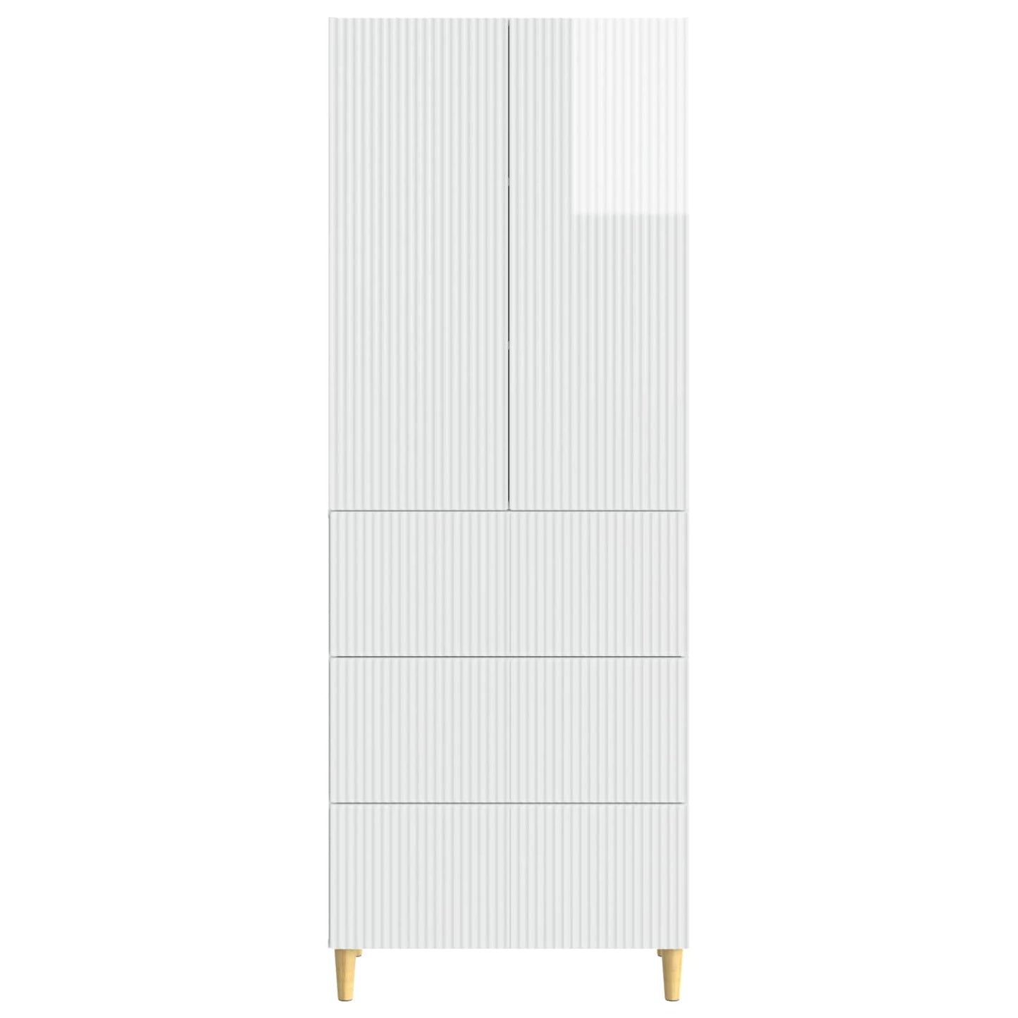 Cabinet Set 2 pcs 66 x 34.5 x 90 cm Engineered Wood