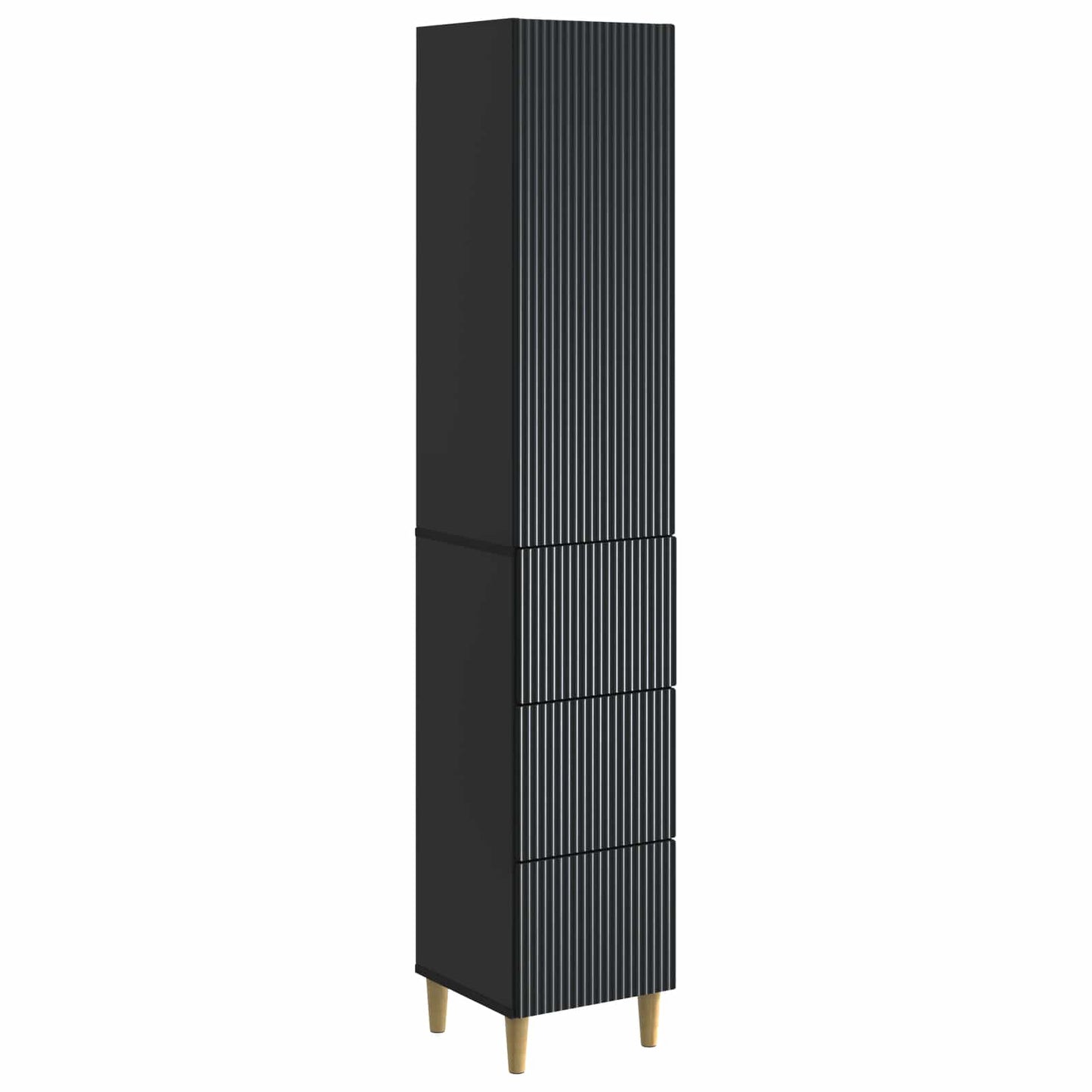 Cabinet Set 2 pcs 33 x 34.5 x 90 cm Engineered Wood
