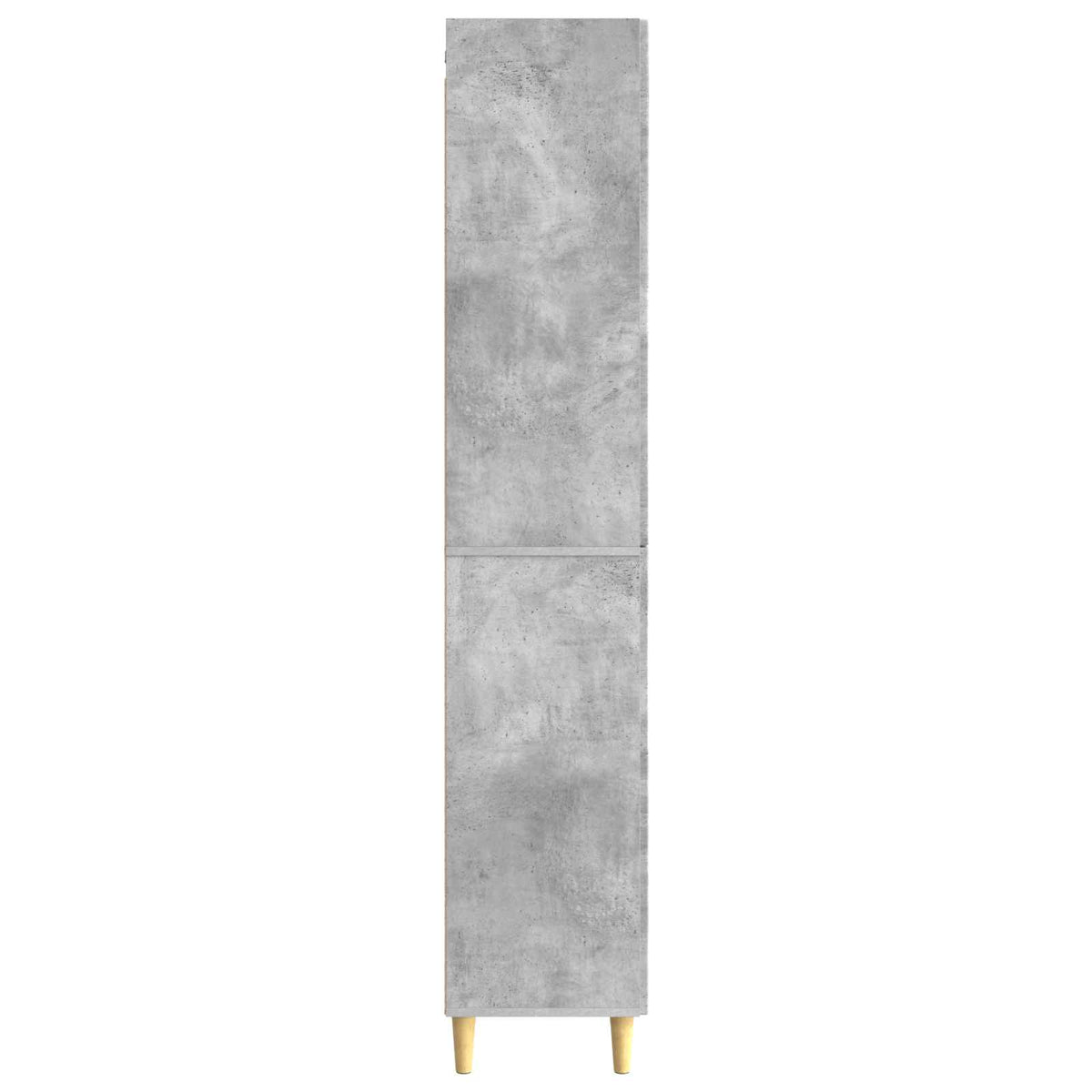 Cabinet Set 2 pcs Concrete Grey Engineered Wood