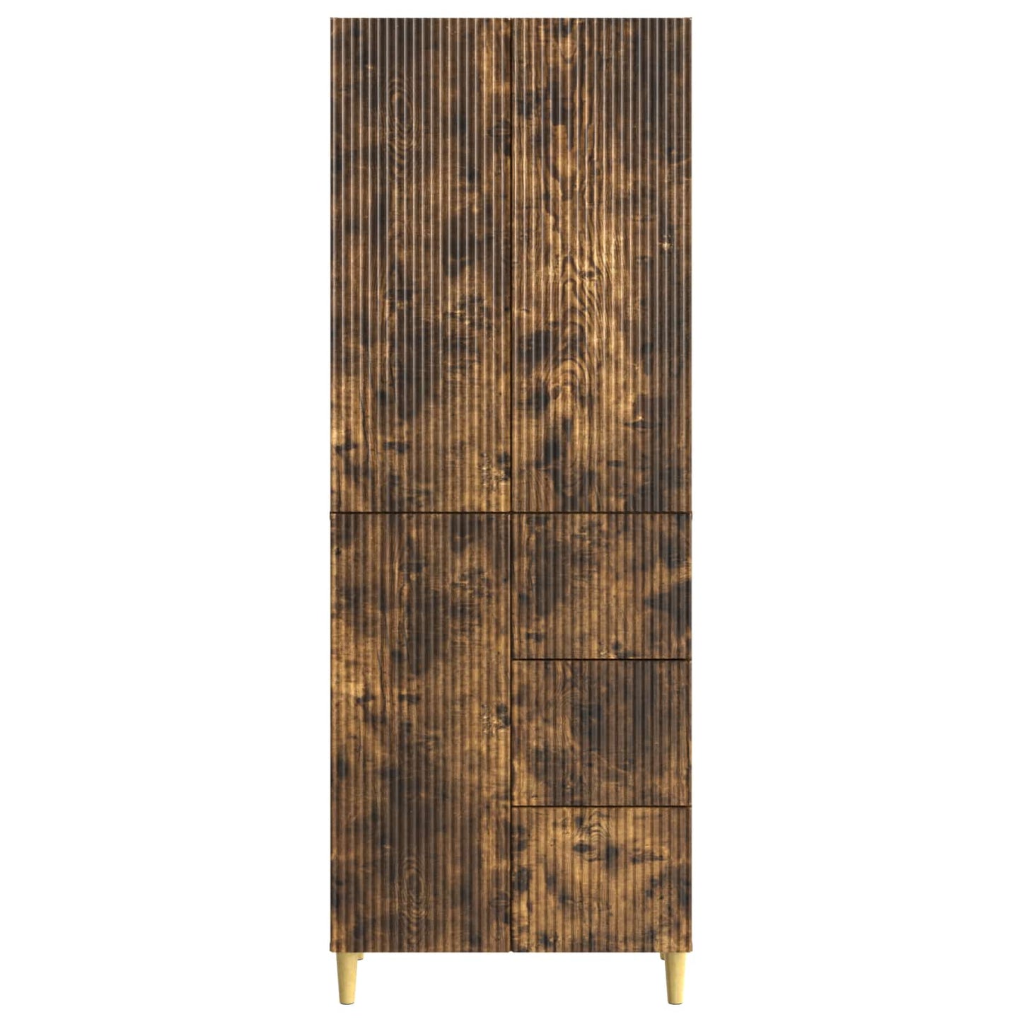 Cabinet Set 2 pcs 66 x 34.5 x 90 cm Engineered Wood
