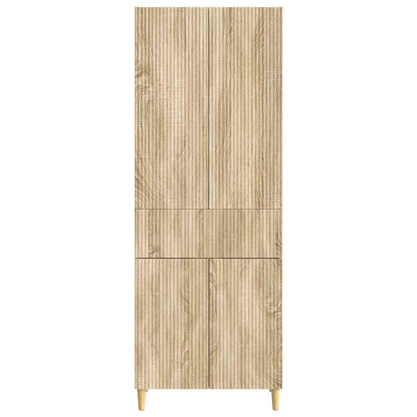 Cabinet Set 2 pcs 66 x 34.5 x 90 cm Engineered Wood