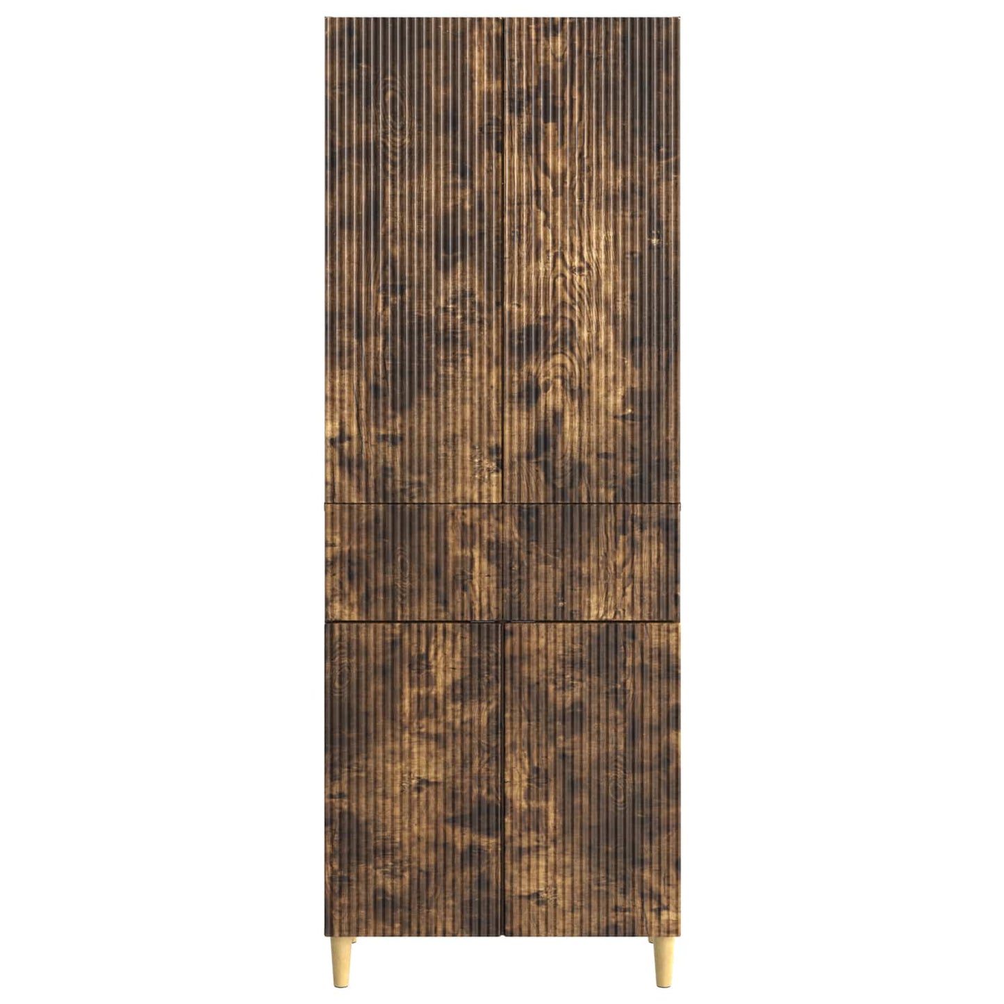 Cabinet Set 2 pcs 66 x 34.5 x 90 cm Engineered Wood