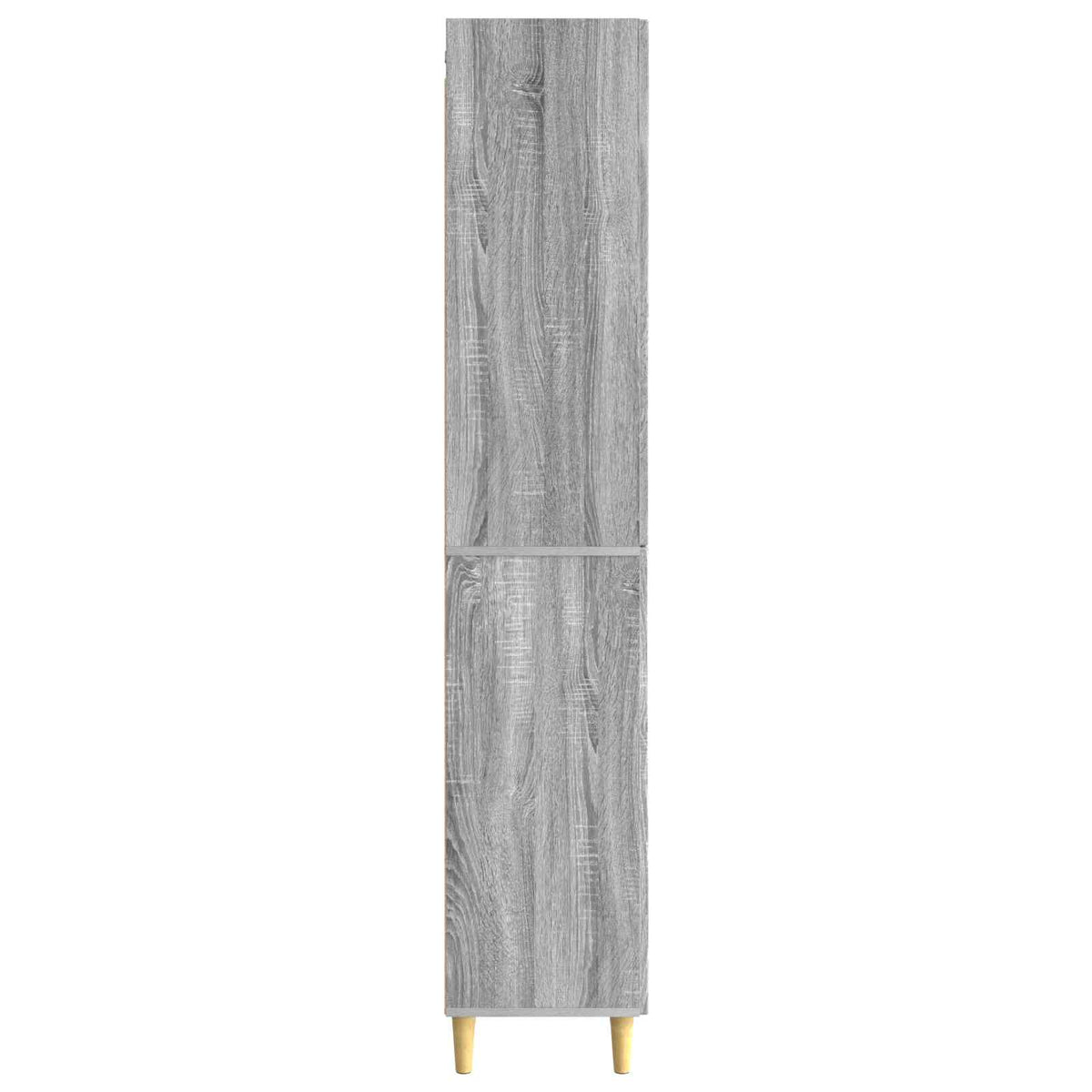 Cabinet Set 2 pcs Grey Sonoma Engineered Wood