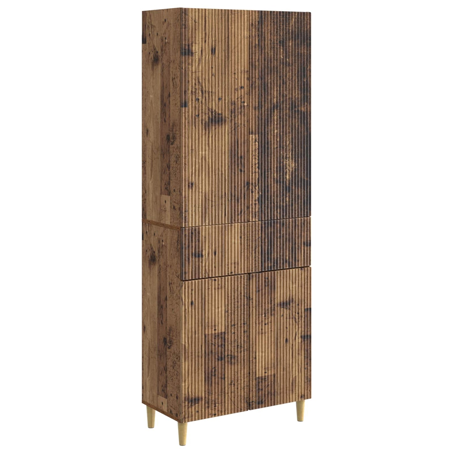 Cabinet Set 2 pcs 66 x 34.5 x 90 cm Engineered Wood