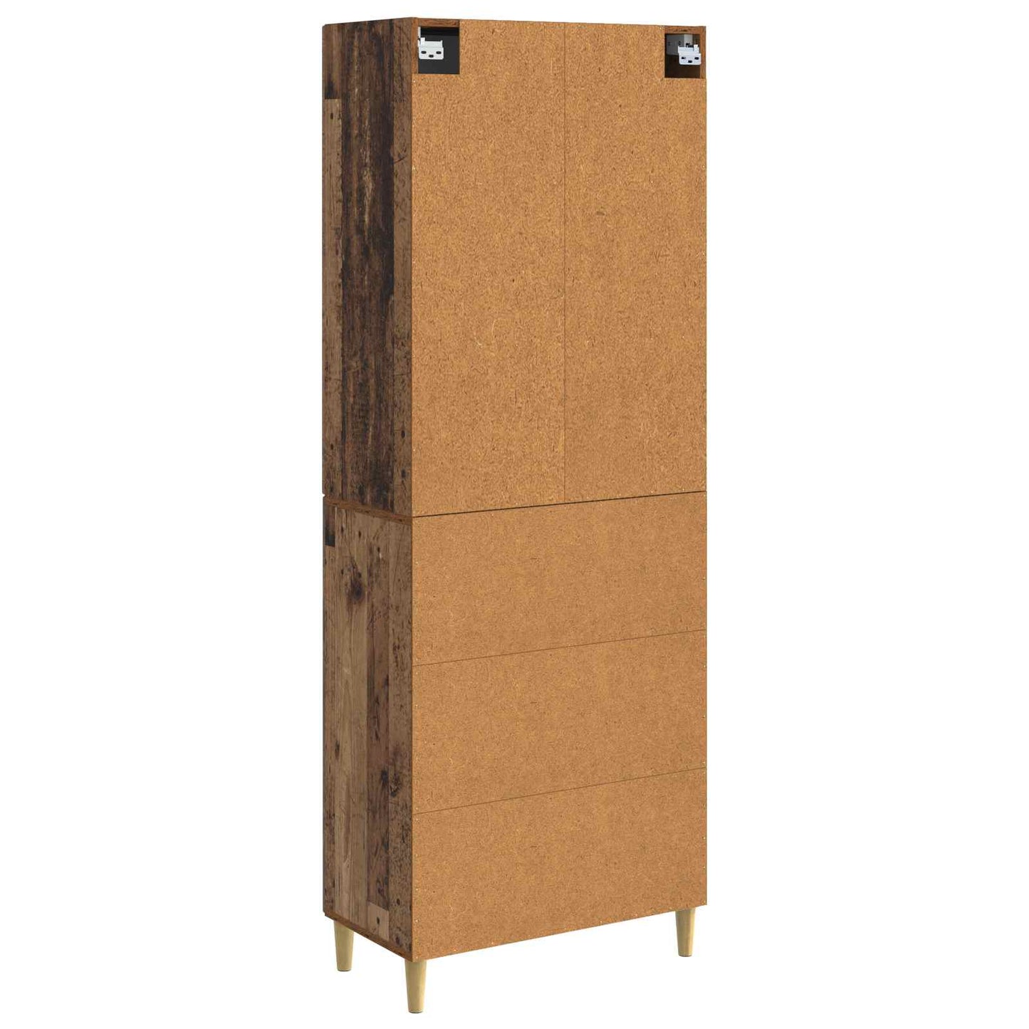 Cabinet Set 2 pcs 66 x 34.5 x 90 cm Engineered Wood