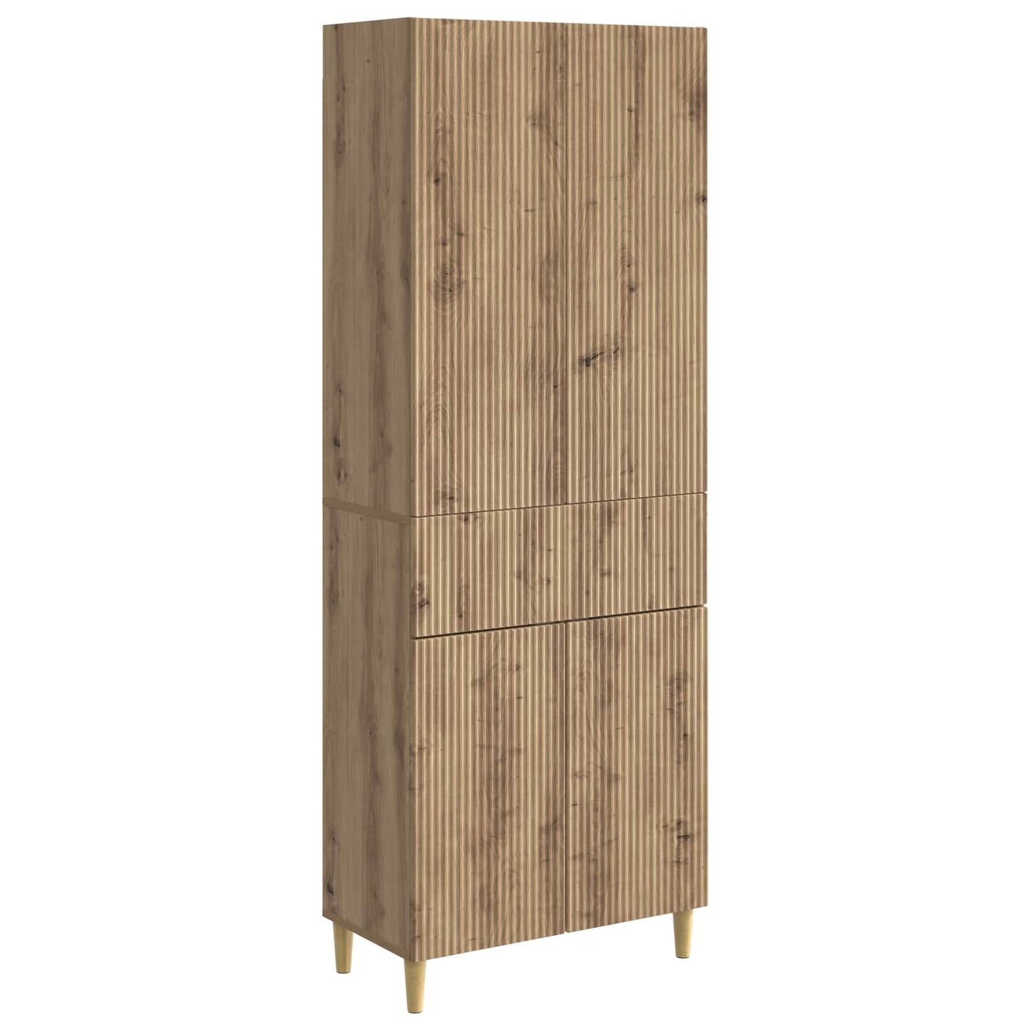 Cabinet Set 2 pcs Engineered Wood