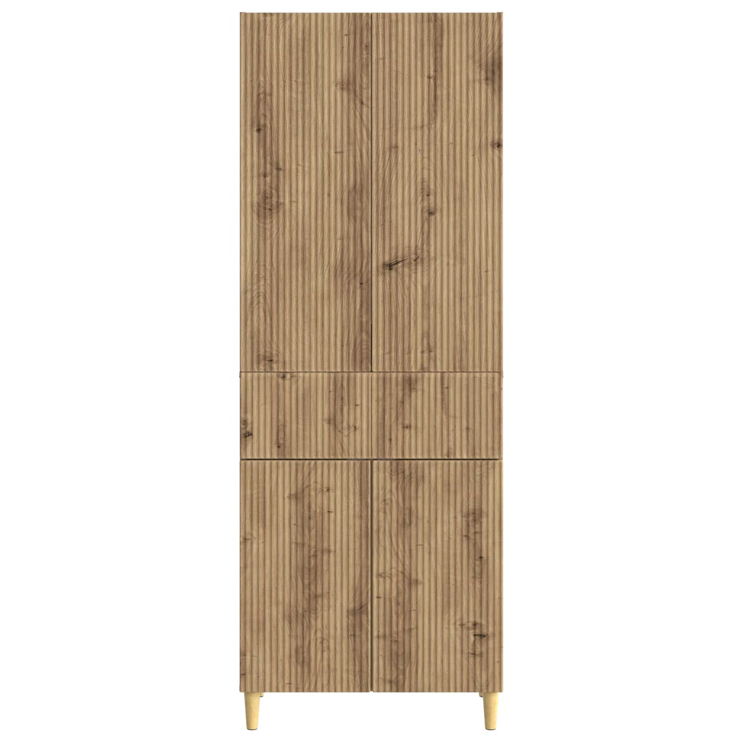 Cabinet Set 2 pcs 66 x 34.5 x 90 cm Engineered Wood