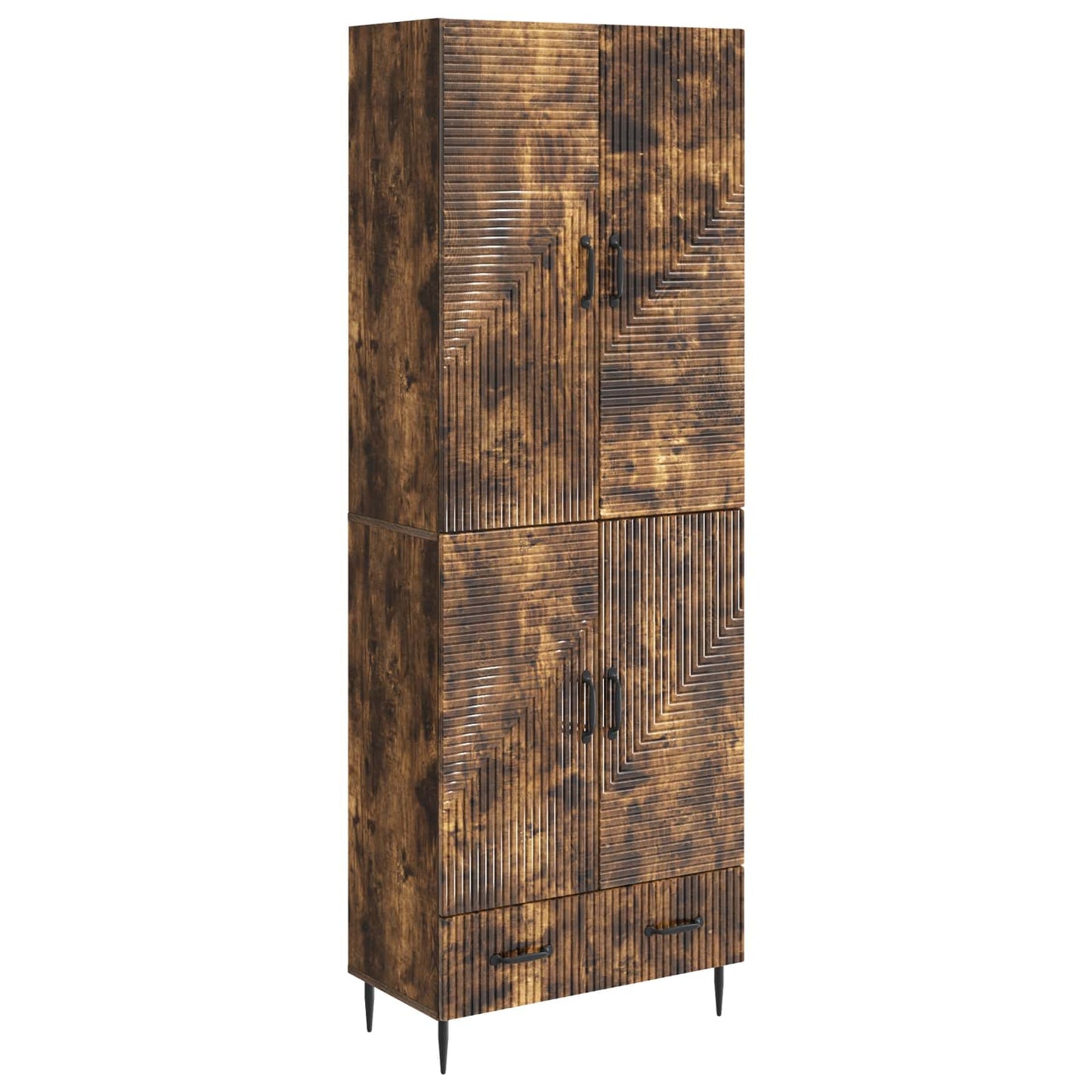 Cabinet Set 2 pcs Engineered Wood