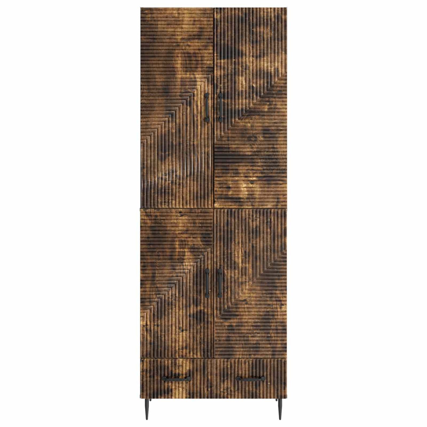 Cabinet Set 2 pcs Engineered Wood