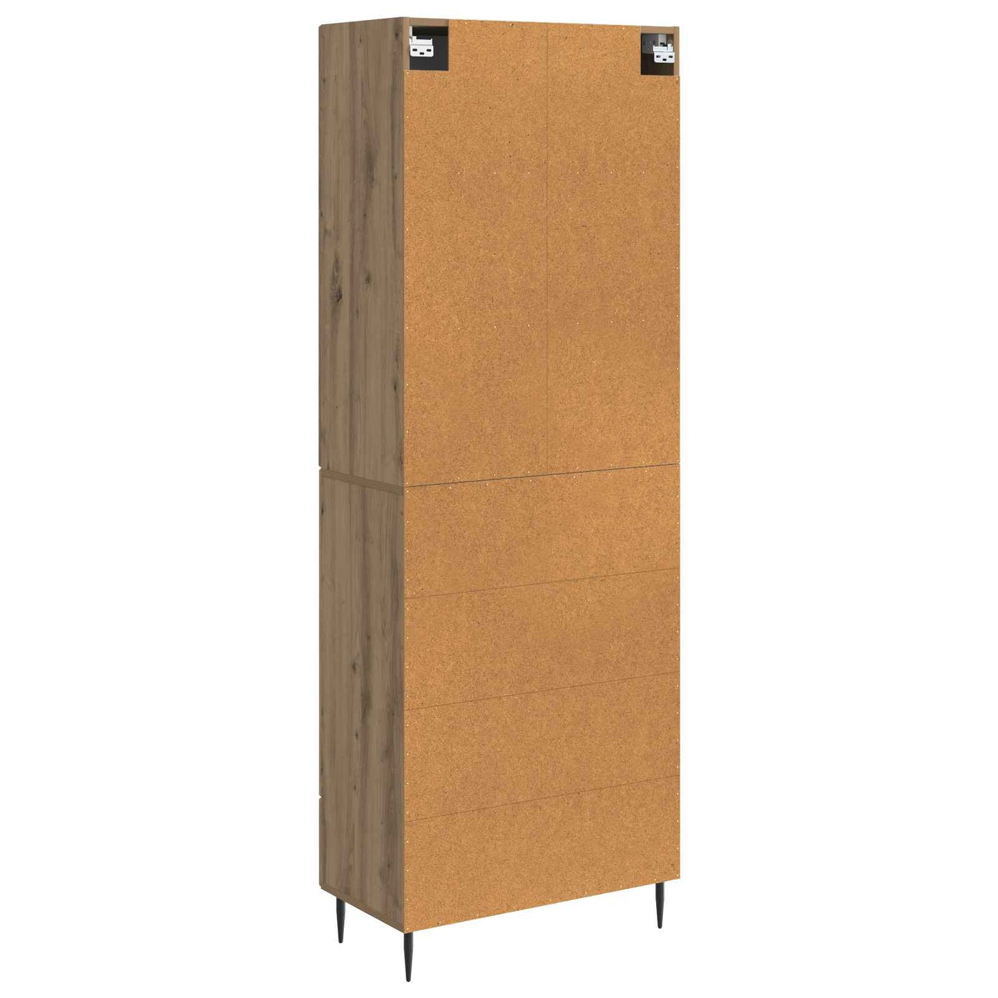 Cabinet Set 2 pcs 66 x 34.5 x 95 cm Engineered Wood