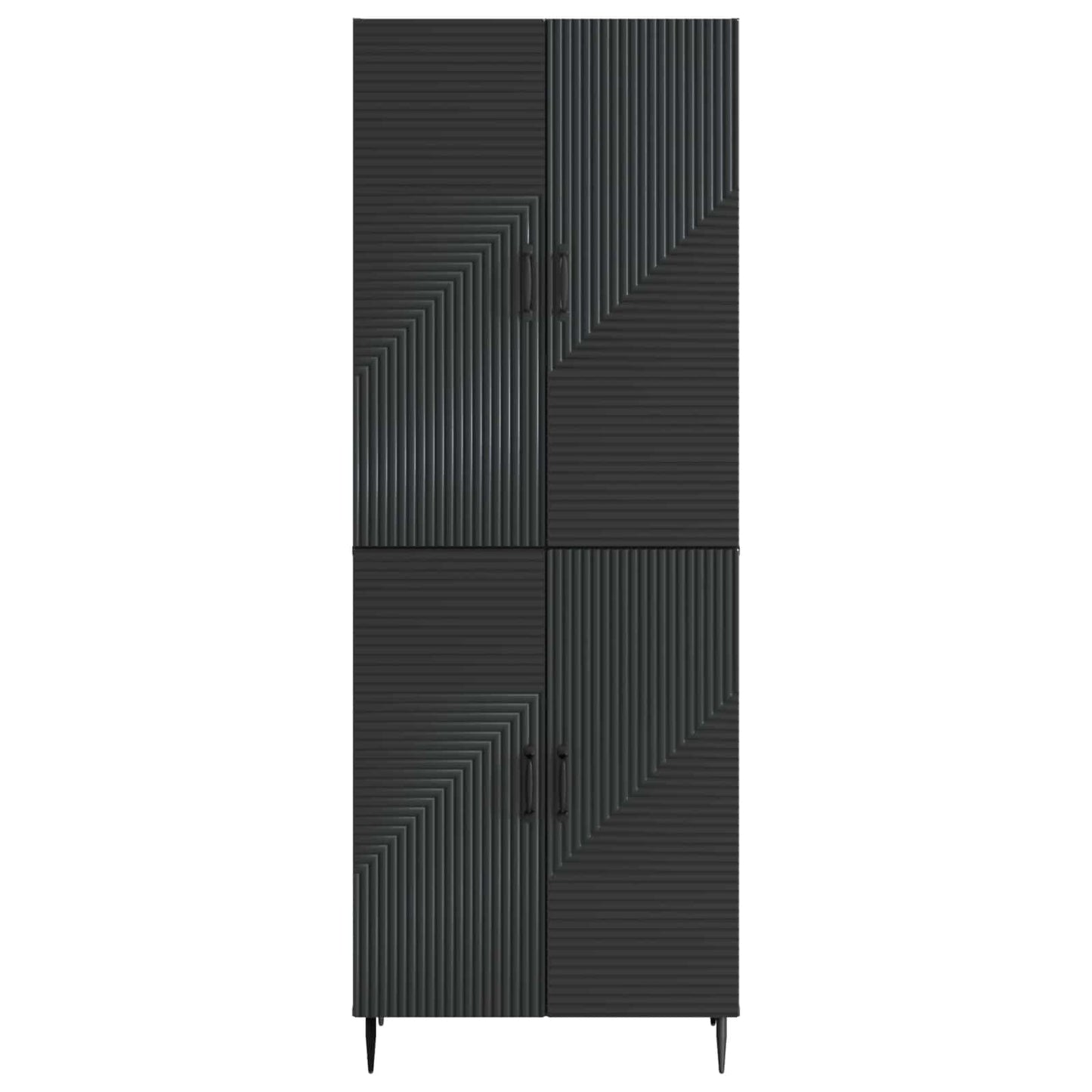 Cabinet Set 2 pcs 66 x 34.5 x 89.5 cm Engineered Wood