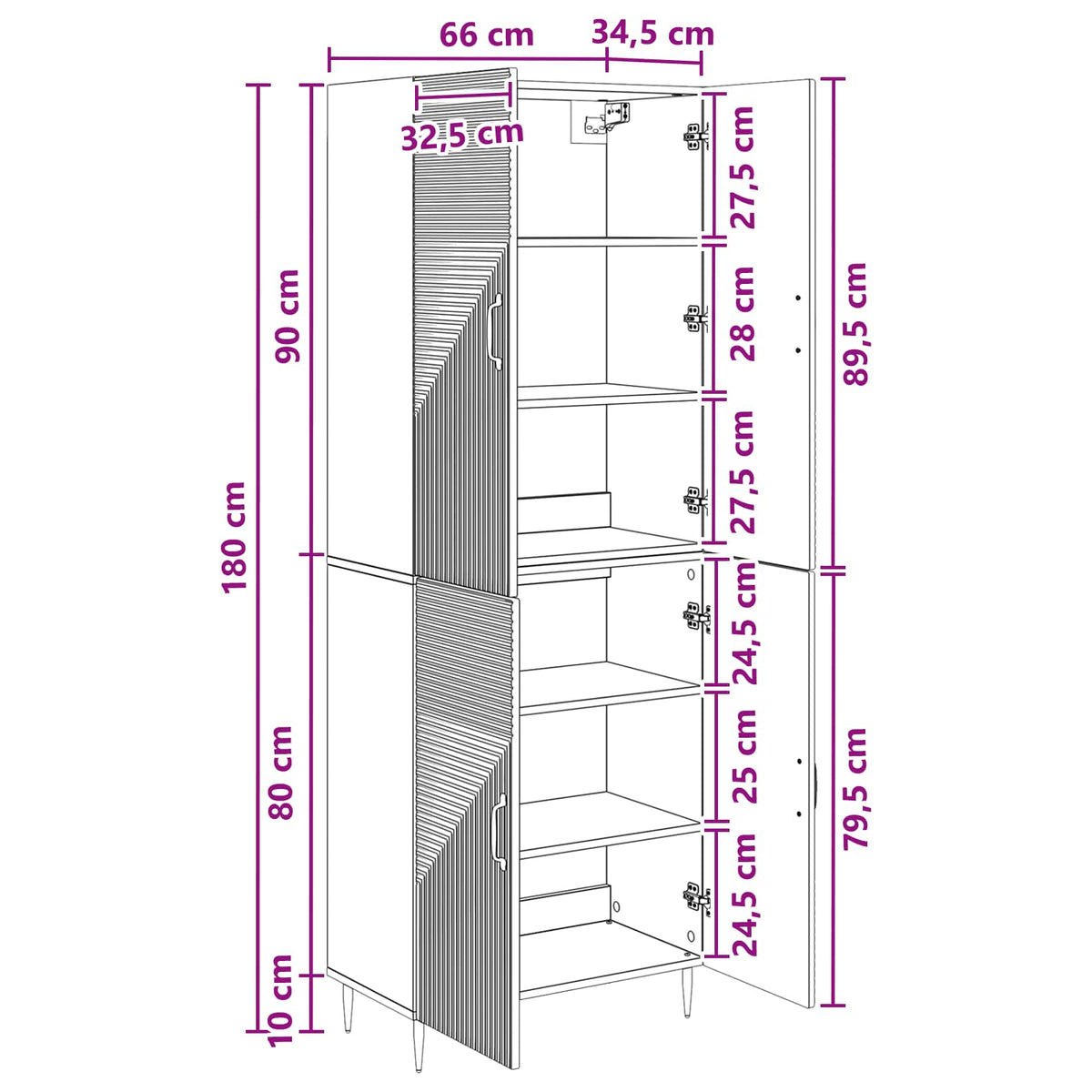 Cabinet Set 2 pcs Concrete Grey Engineered Wood