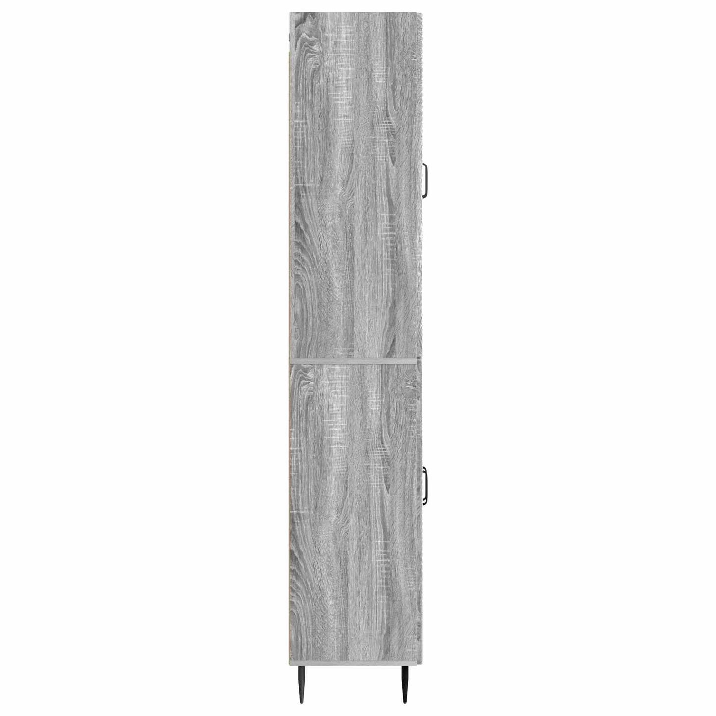 Cabinet Set 2 pcs Grey Sonoma 66 x 34.5 x 89.5 cm