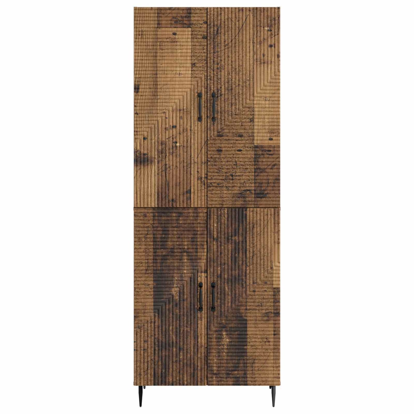 Cabinet Set 2 pcs 66 x 34.5 x 89.5 cm Engineered Wood