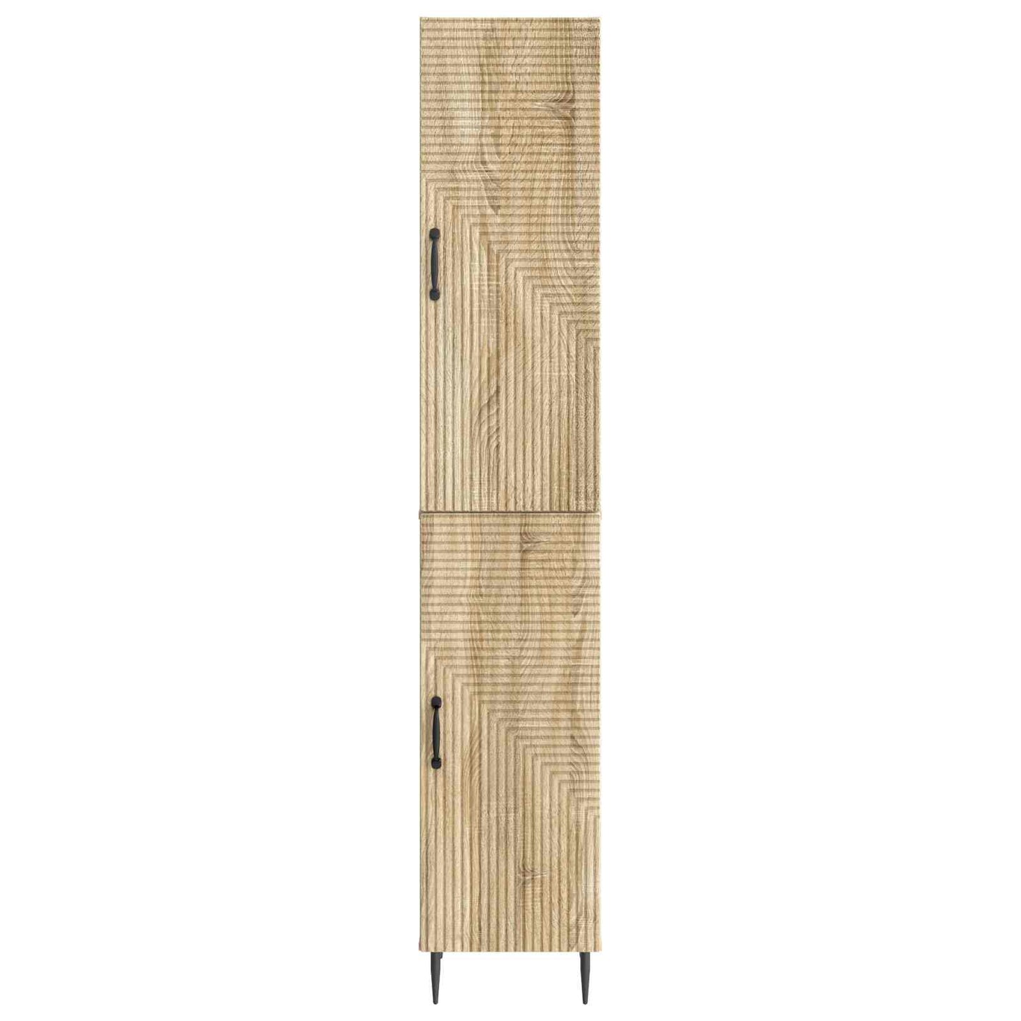 Cabinet Set 2 pcs Sonoma Oak 33 x 34.5 x 89.5 cm
