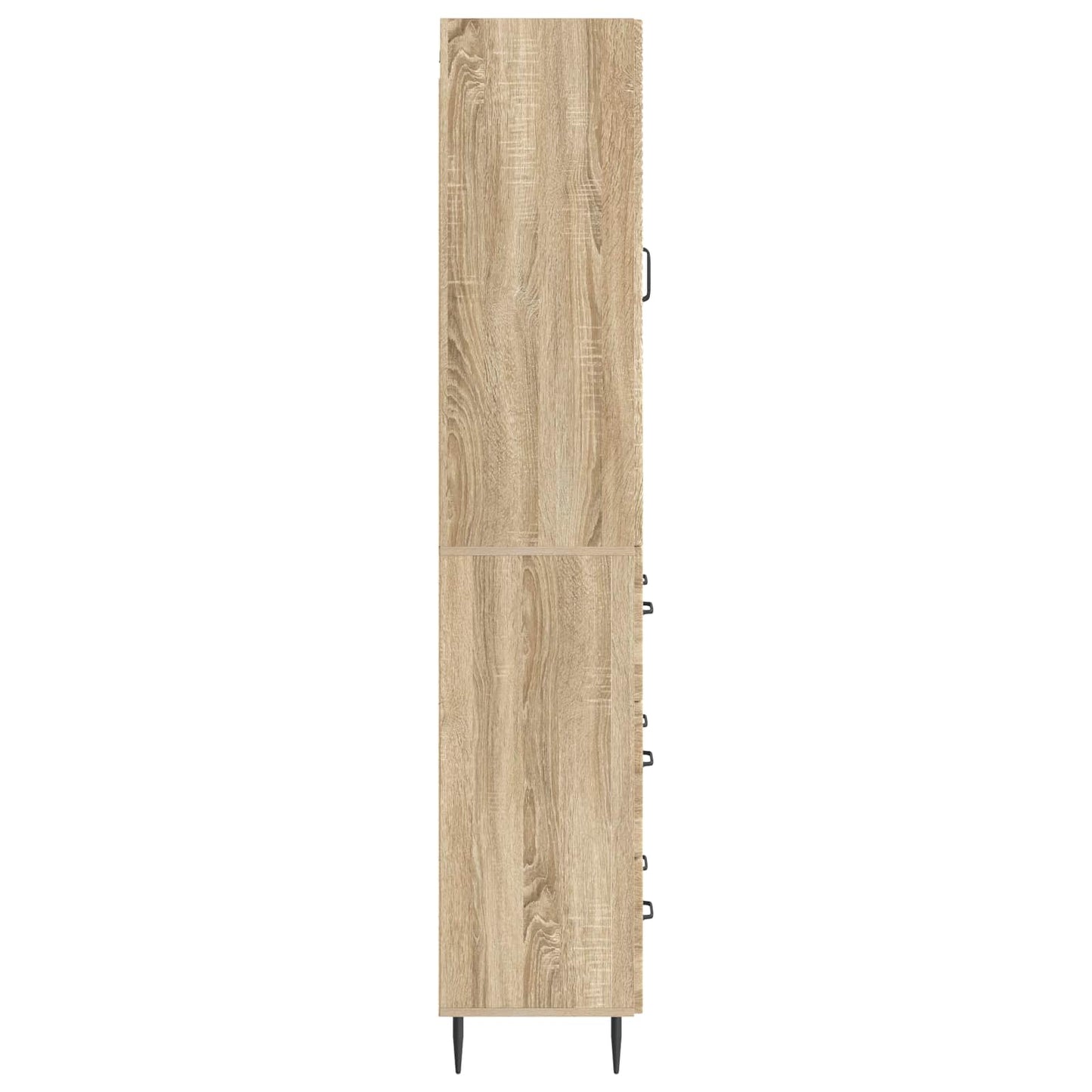 Cabinet Set 2 pcs Sonoma Oak 66 x 34.5 x 90 cm Engineered Wood
