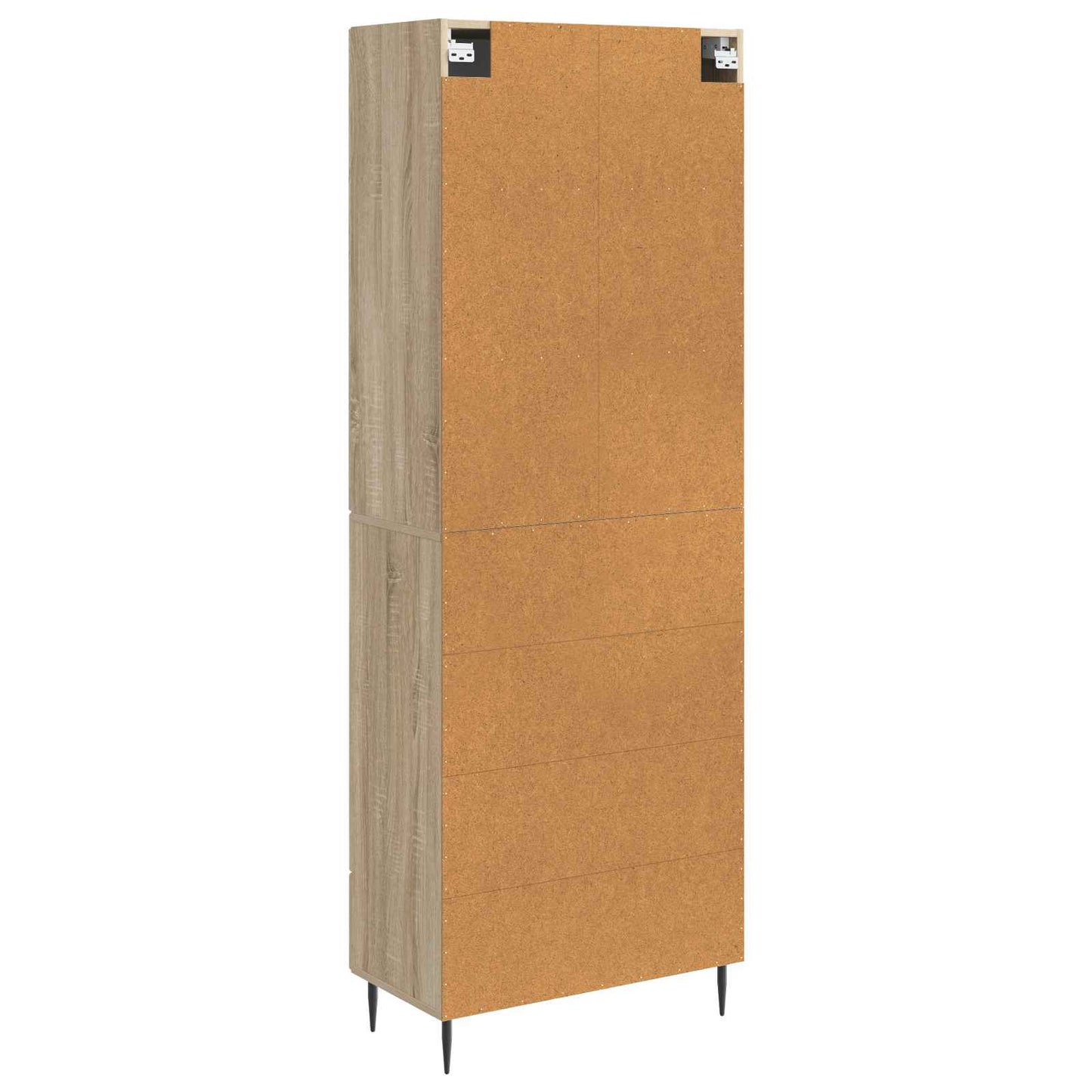 Cabinet Set 2 pcs Sonoma Oak 66 x 34.5 x 89.5 cm