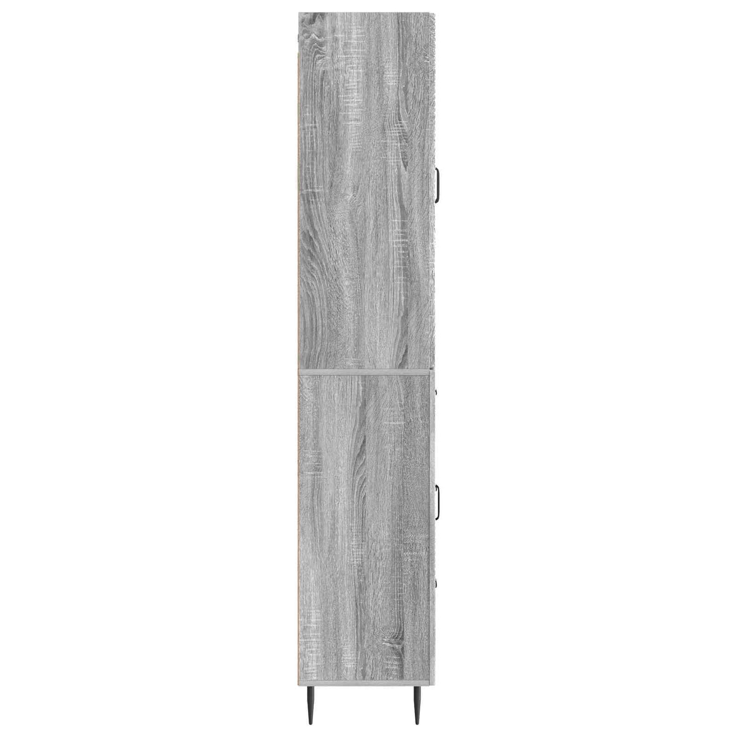 Cabinet Set 2 pcs Grey Sonoma 66 x 34.5 x 89.5 cm