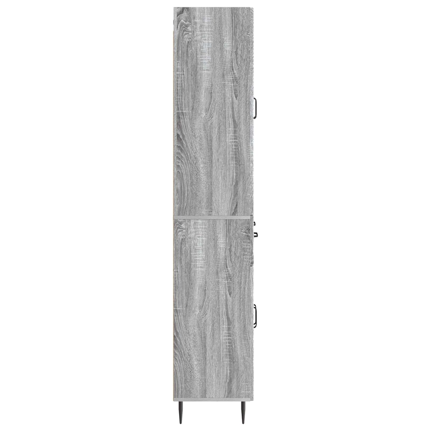 Cabinet Set 2 pcs Grey Sonoma 66 x 34.5 x 89.5 cm