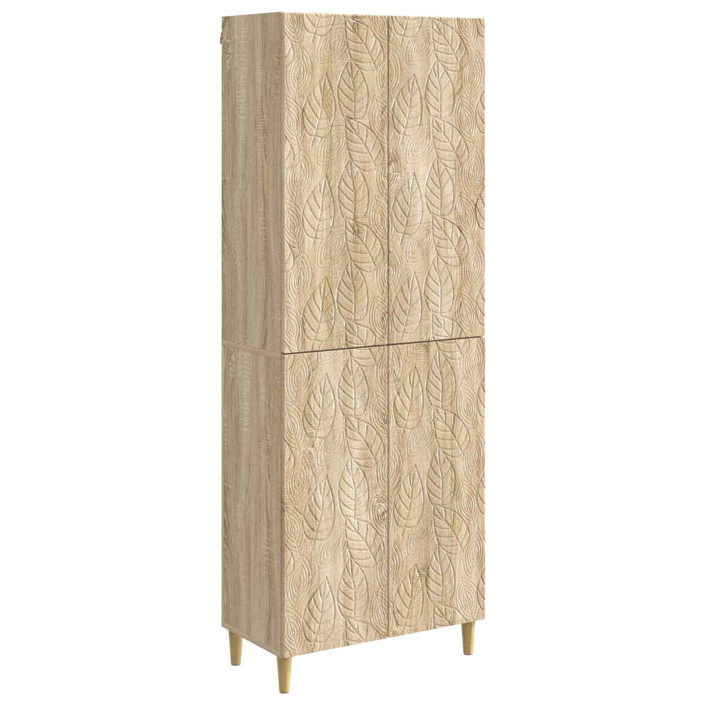 Cabinet Set 2 pcs Sonoma Oak Engineered Wood