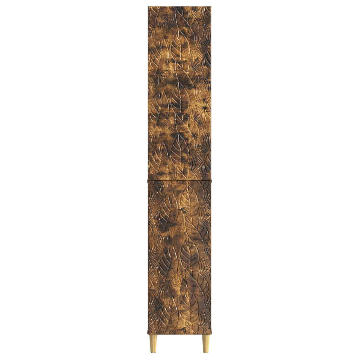 Cabinet Set 2 pcs Smoked Oak Engineered Wood