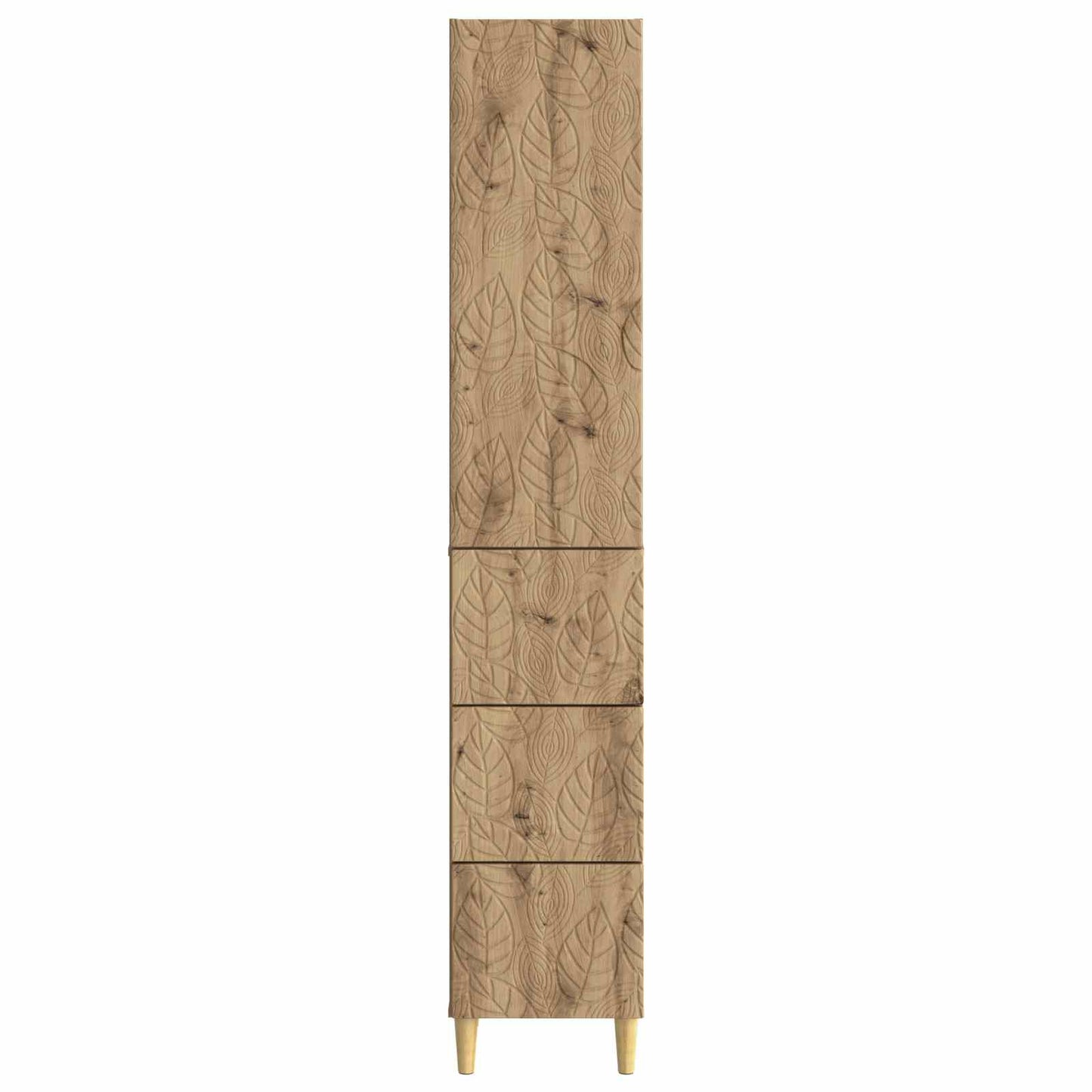 Cabinet Set 2 pcs Artisan Oak 33 x 34.5 x 90 cm Engineered Wood