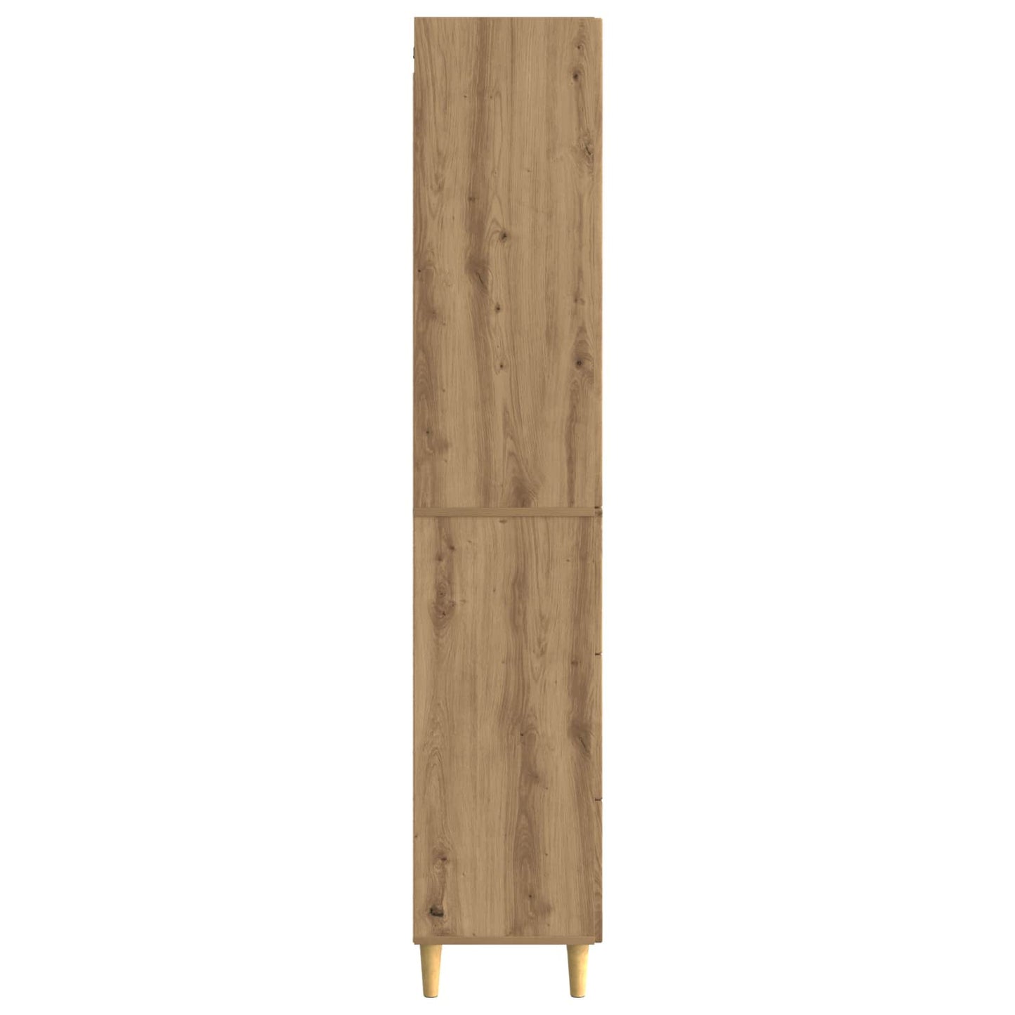 Cabinet Set 2 pcs Artisan Oak 33 x 34.5 x 90 cm Engineered Wood