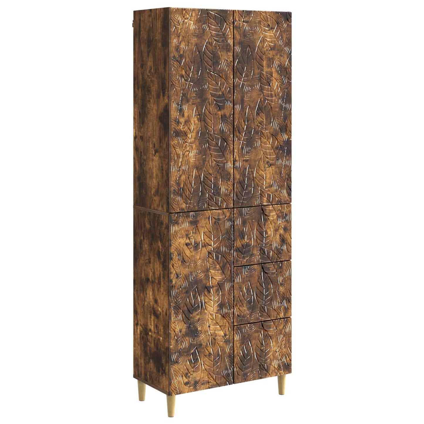 2 pcs Smoked Oak