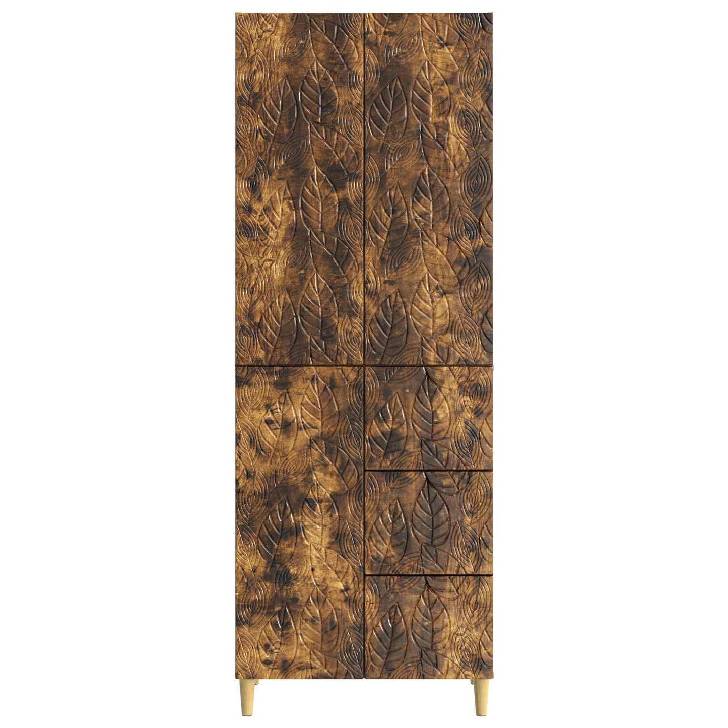 2 pcs Smoked Oak