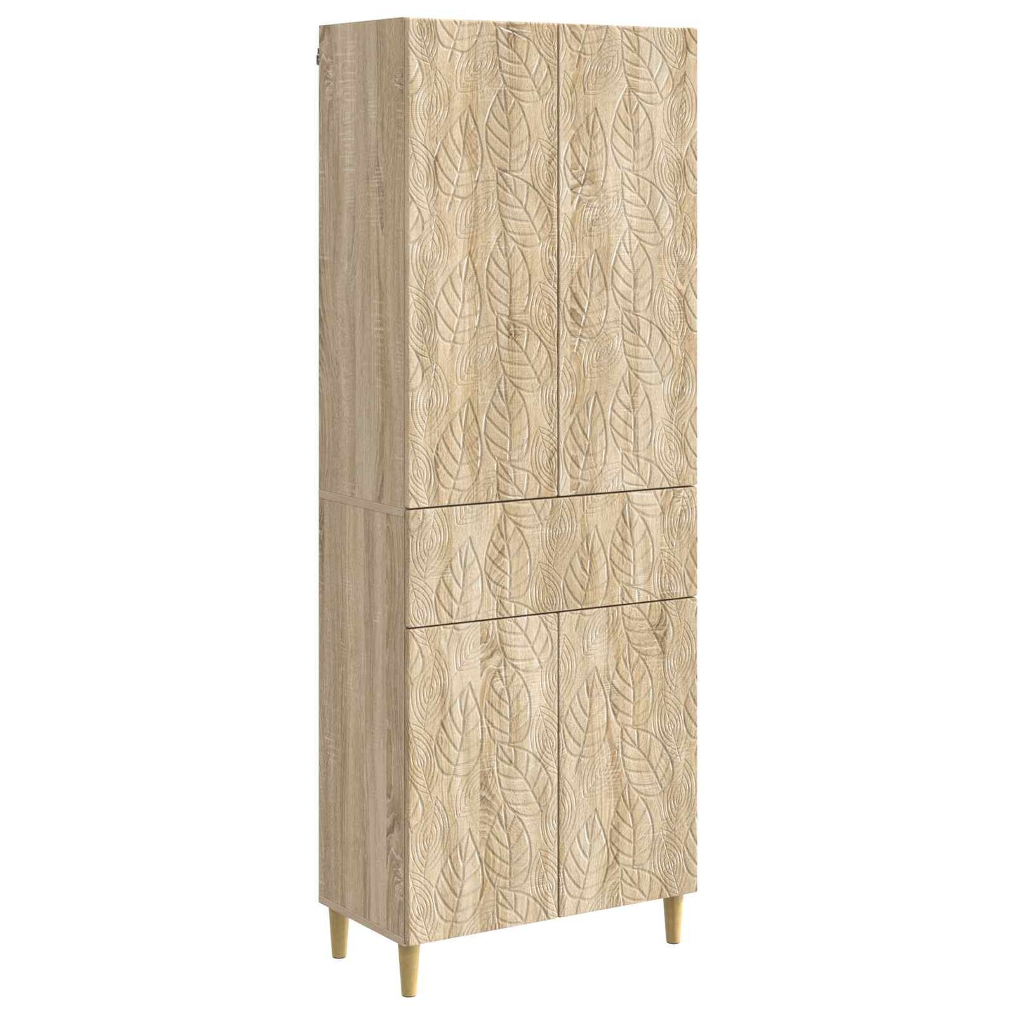 Cabinet Set 2 pcs Engineered Wood