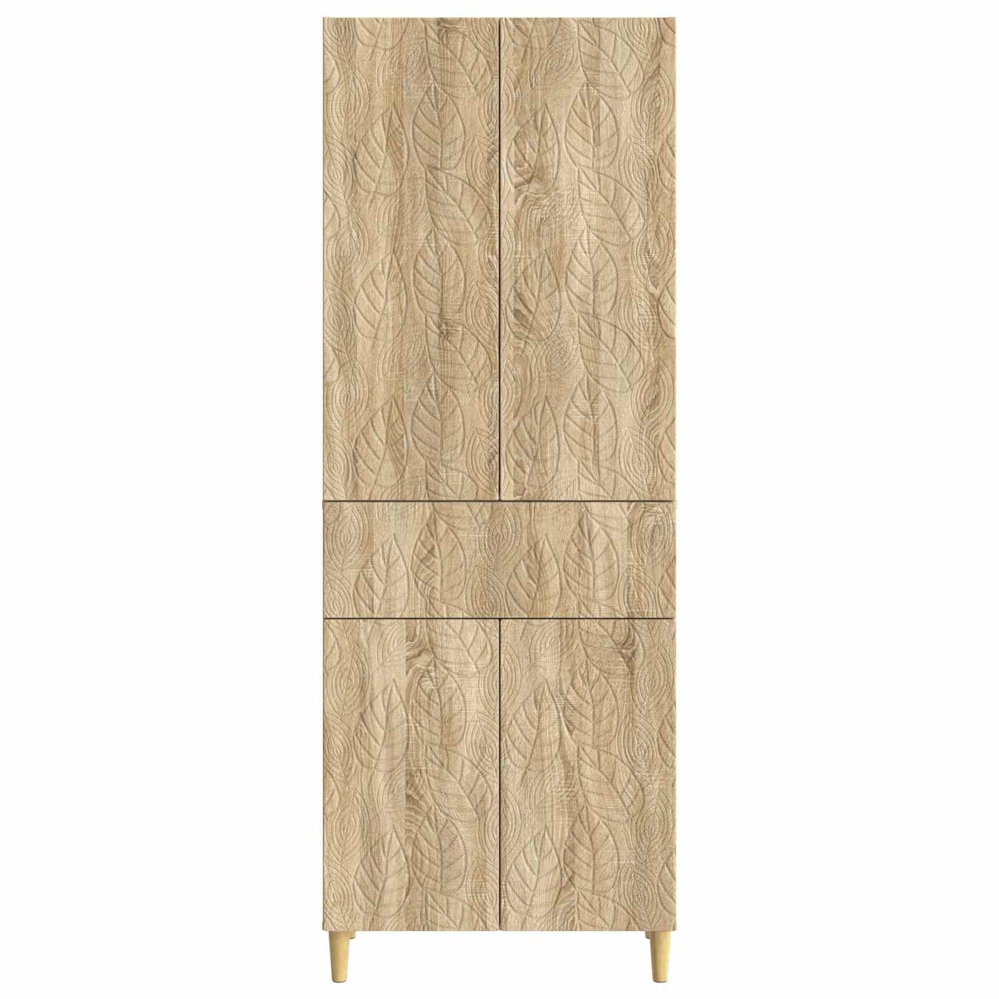 Cabinet Set 2 pcs Engineered Wood
