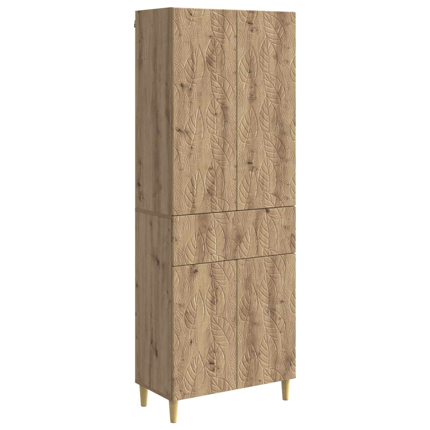 Cabinet Set 2 pcs Engineered Wood
